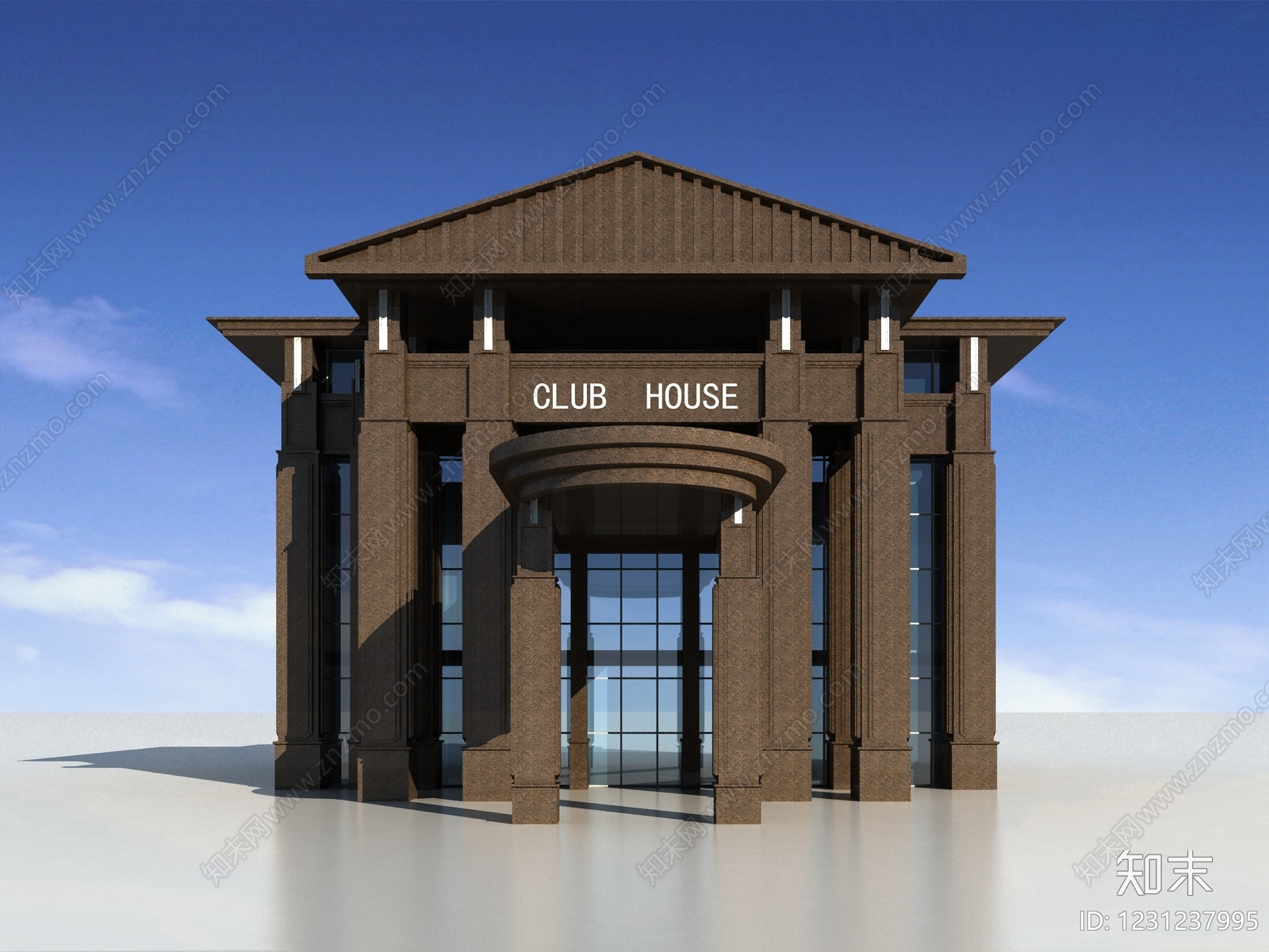 欧式其他公共建筑3D模型下载【ID:1231237995】