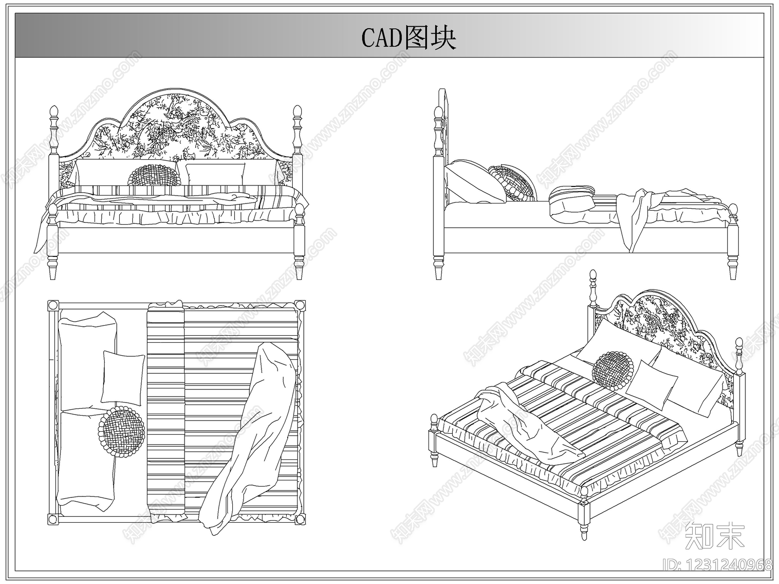 床cad施工图下载【ID:1231240968】