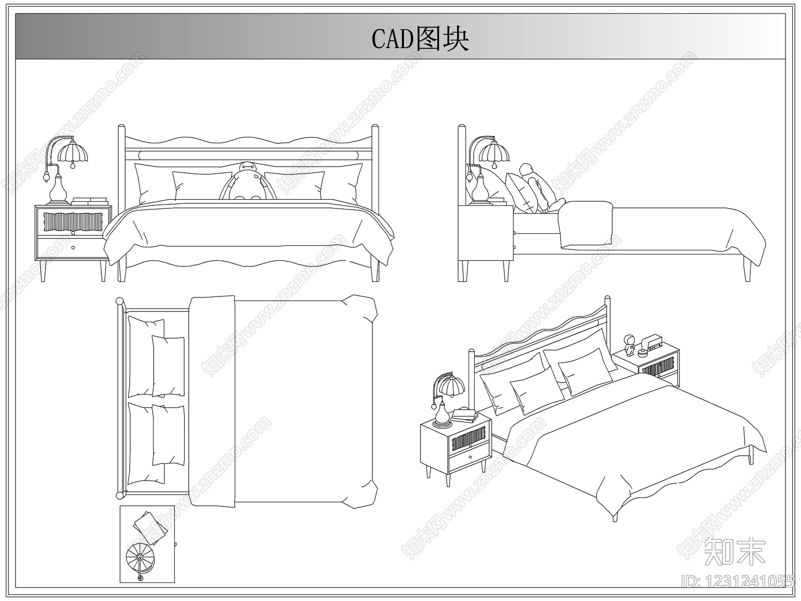 床cad施工图下载【ID:1231241055】