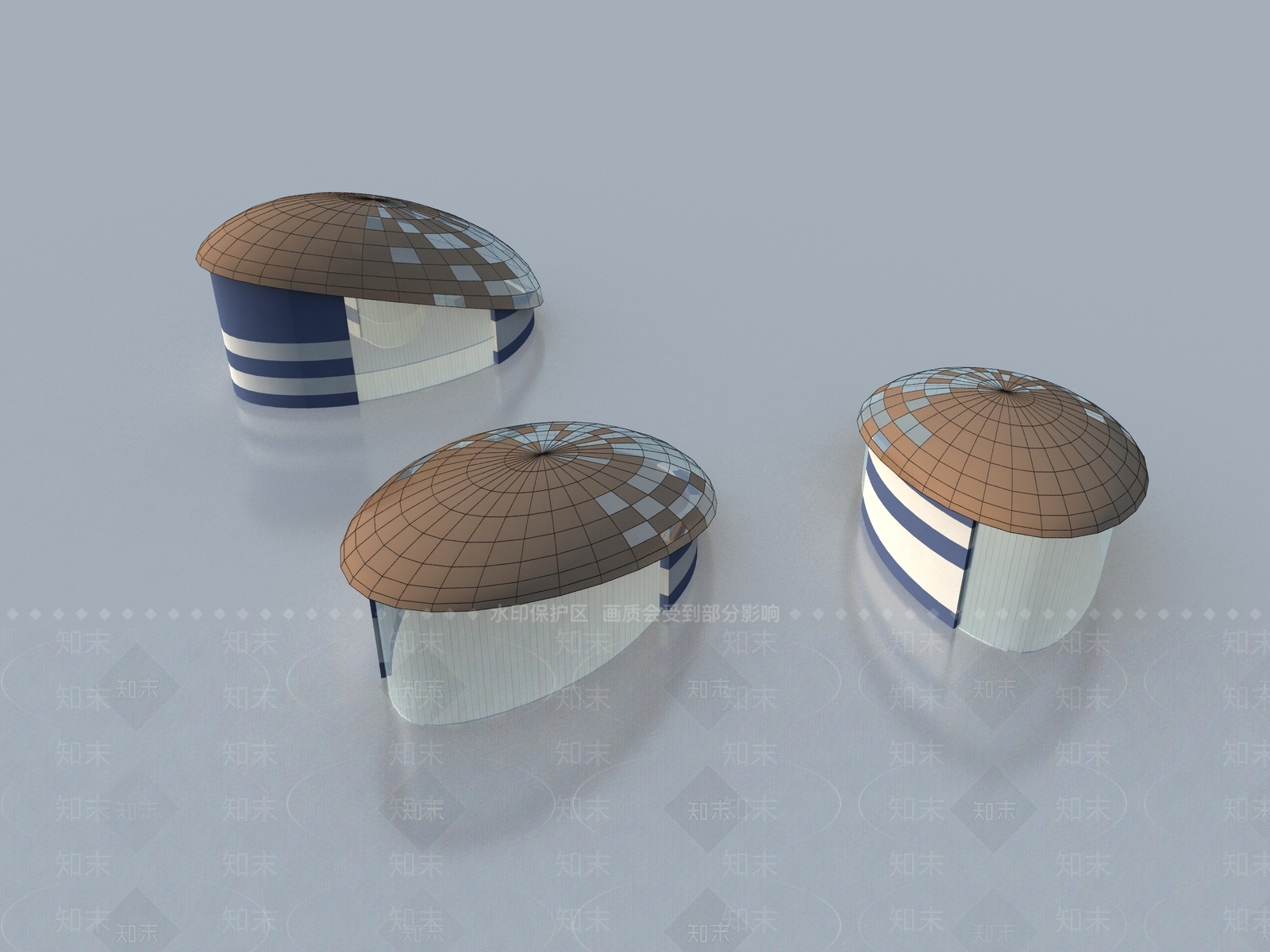现代艺术风格建筑3D模型下载【ID:1231248750】