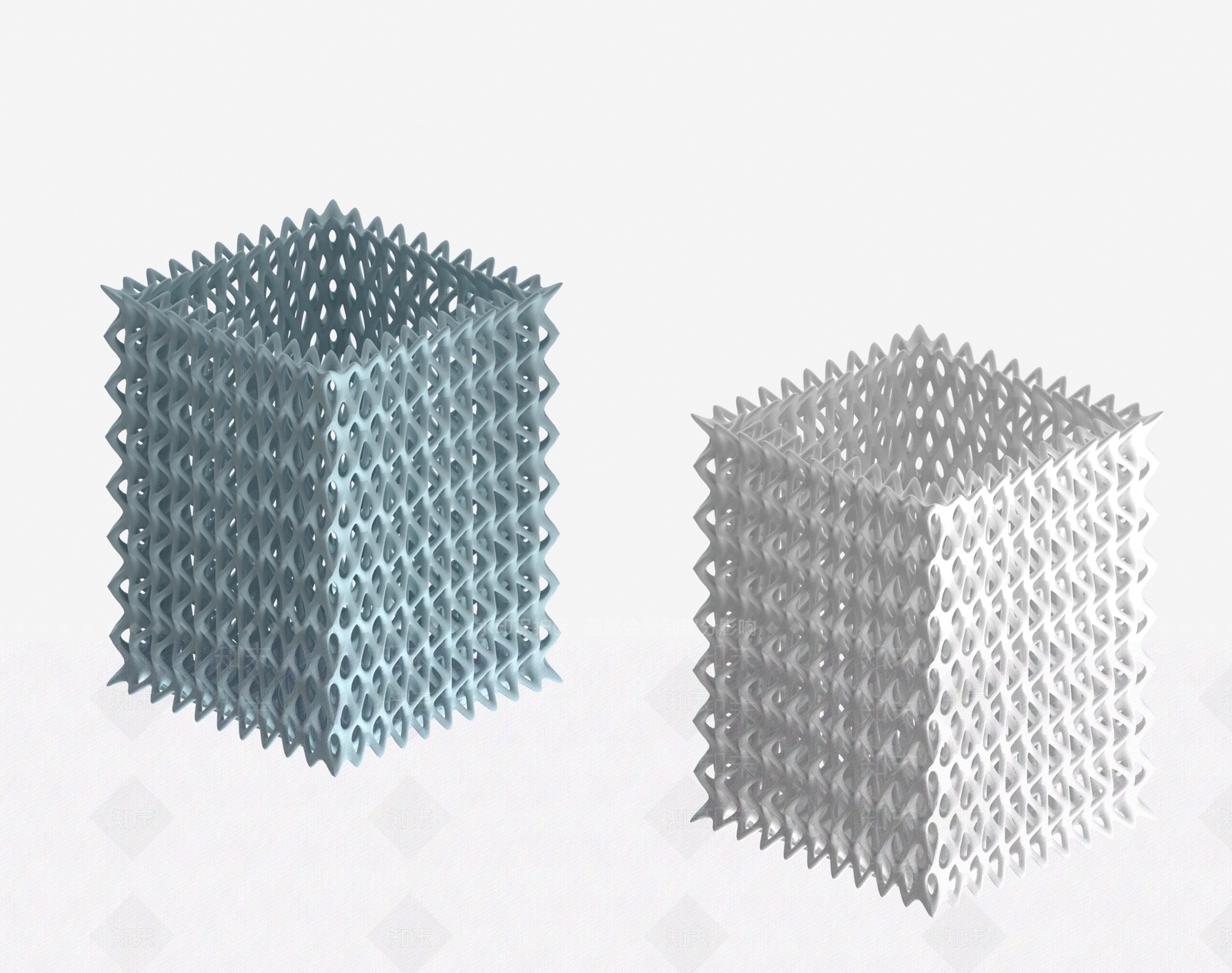 未来主义冲孔板3D模型下载【ID:1231253298】