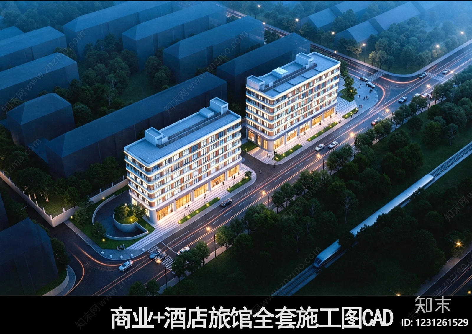 酒店建筑CAD图纸