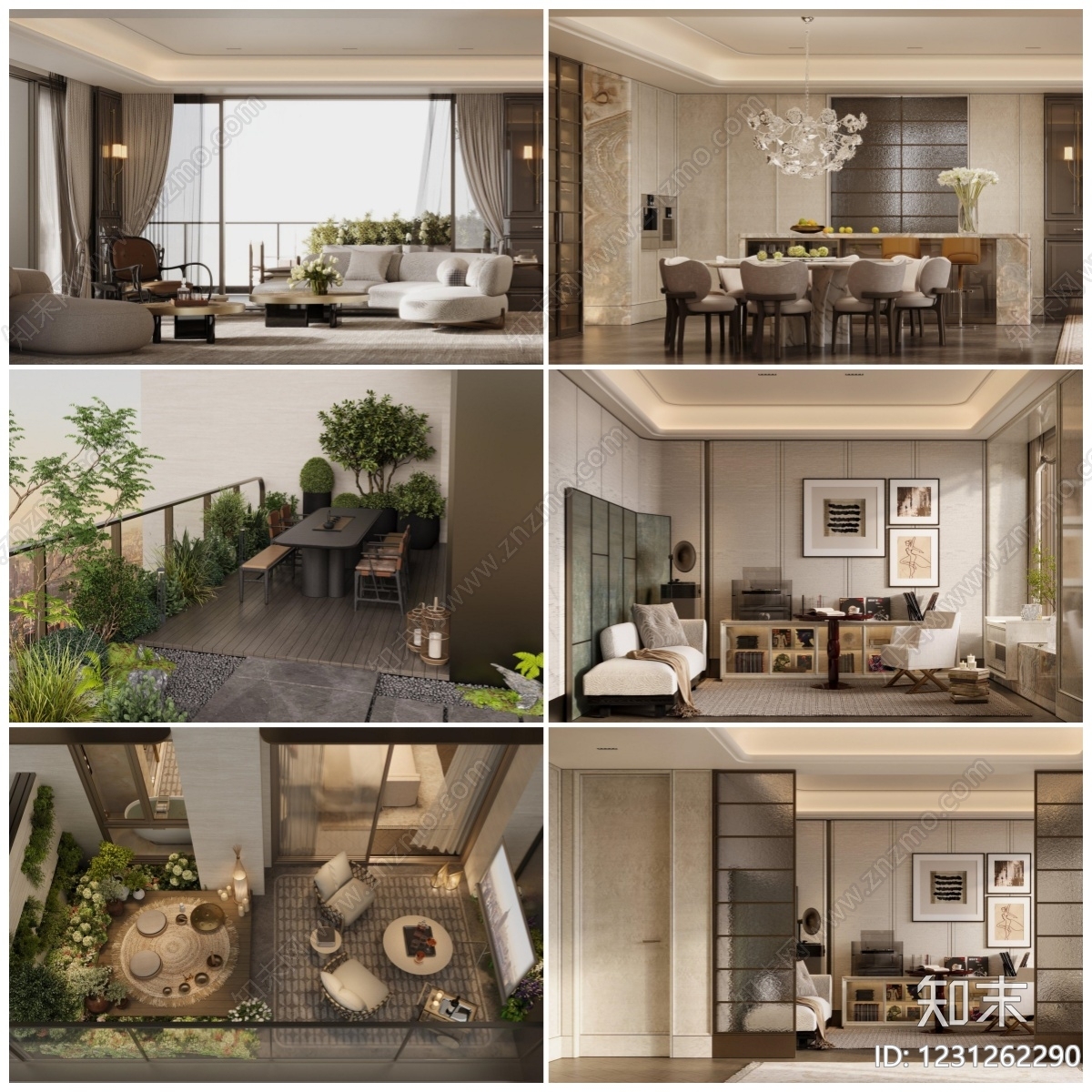 样板间cad施工图下载【ID:1231262290】