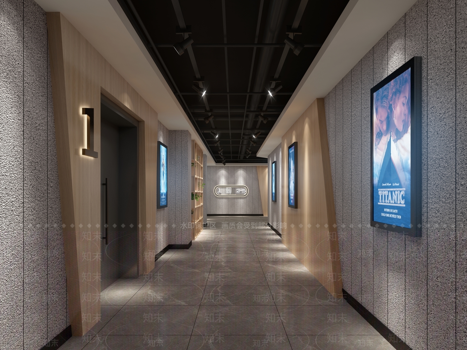 现代电影院3D模型下载【ID:1231263583】