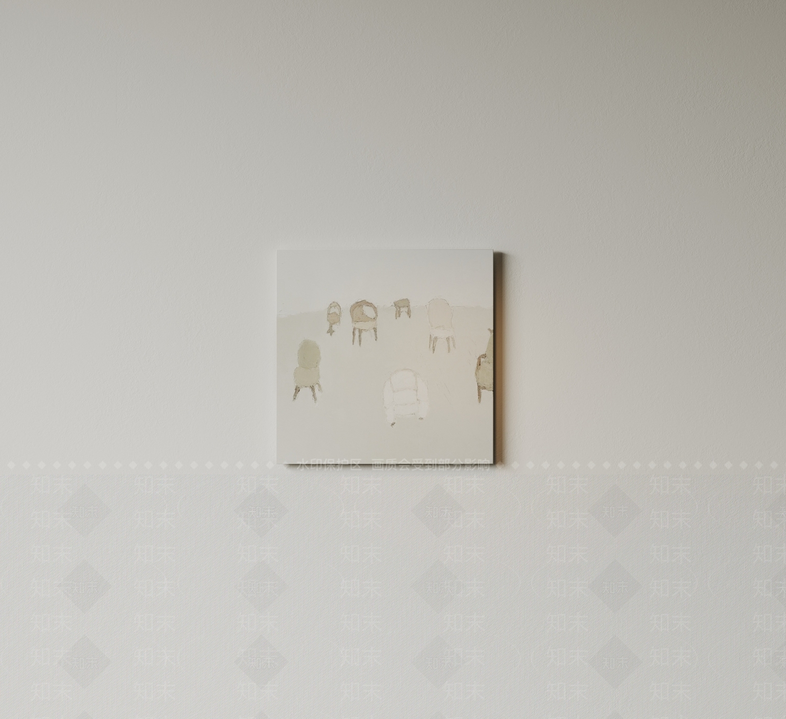 极简抽象挂画3D模型下载【ID:1231268378】