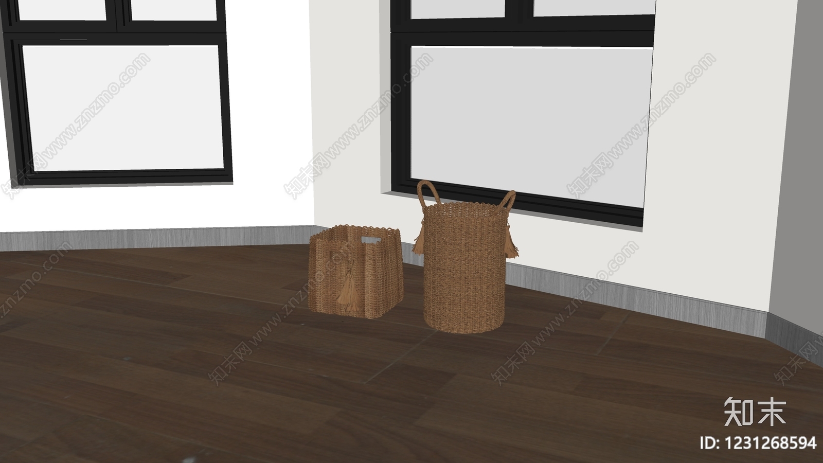侘寂展示用品SU模型下载【ID:1231268594】