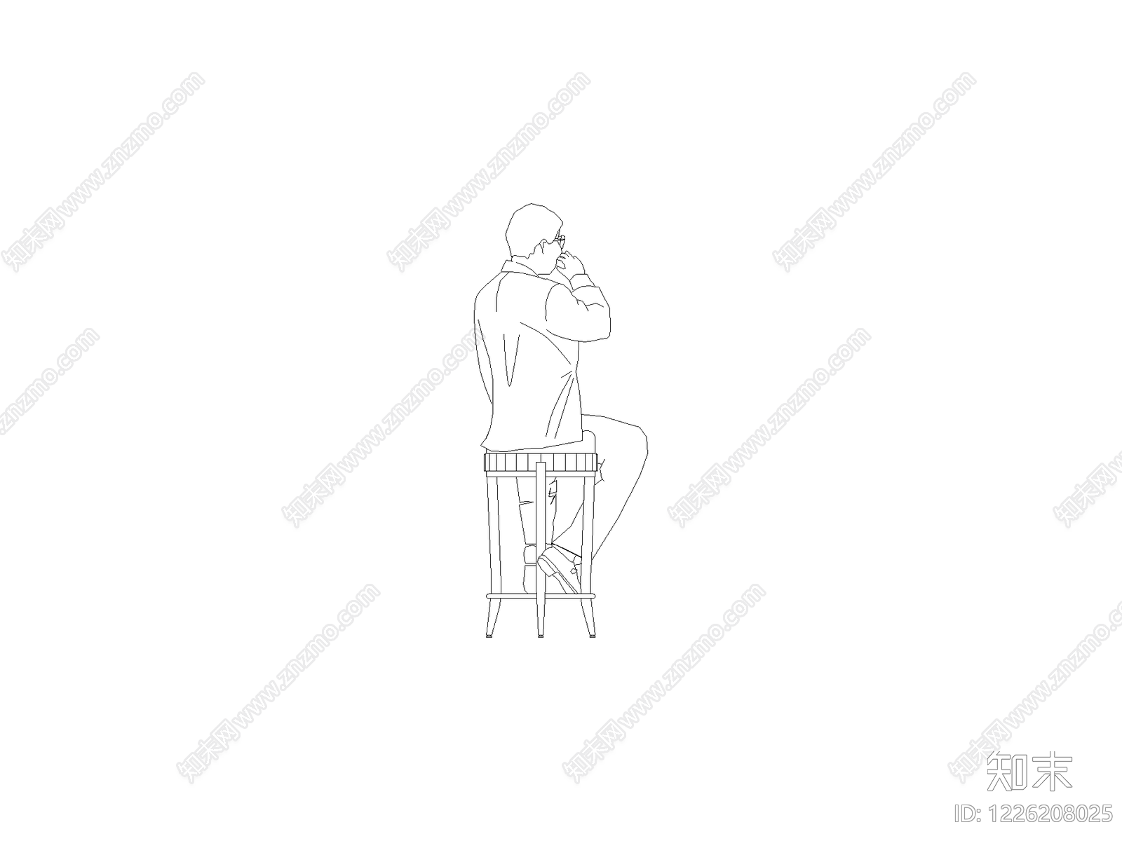 人物cad施工图下载【ID:1226208025】