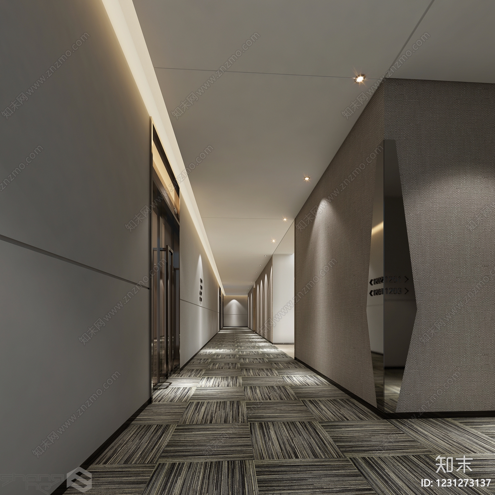 整体办公空间cad施工图下载【ID:1231273137】