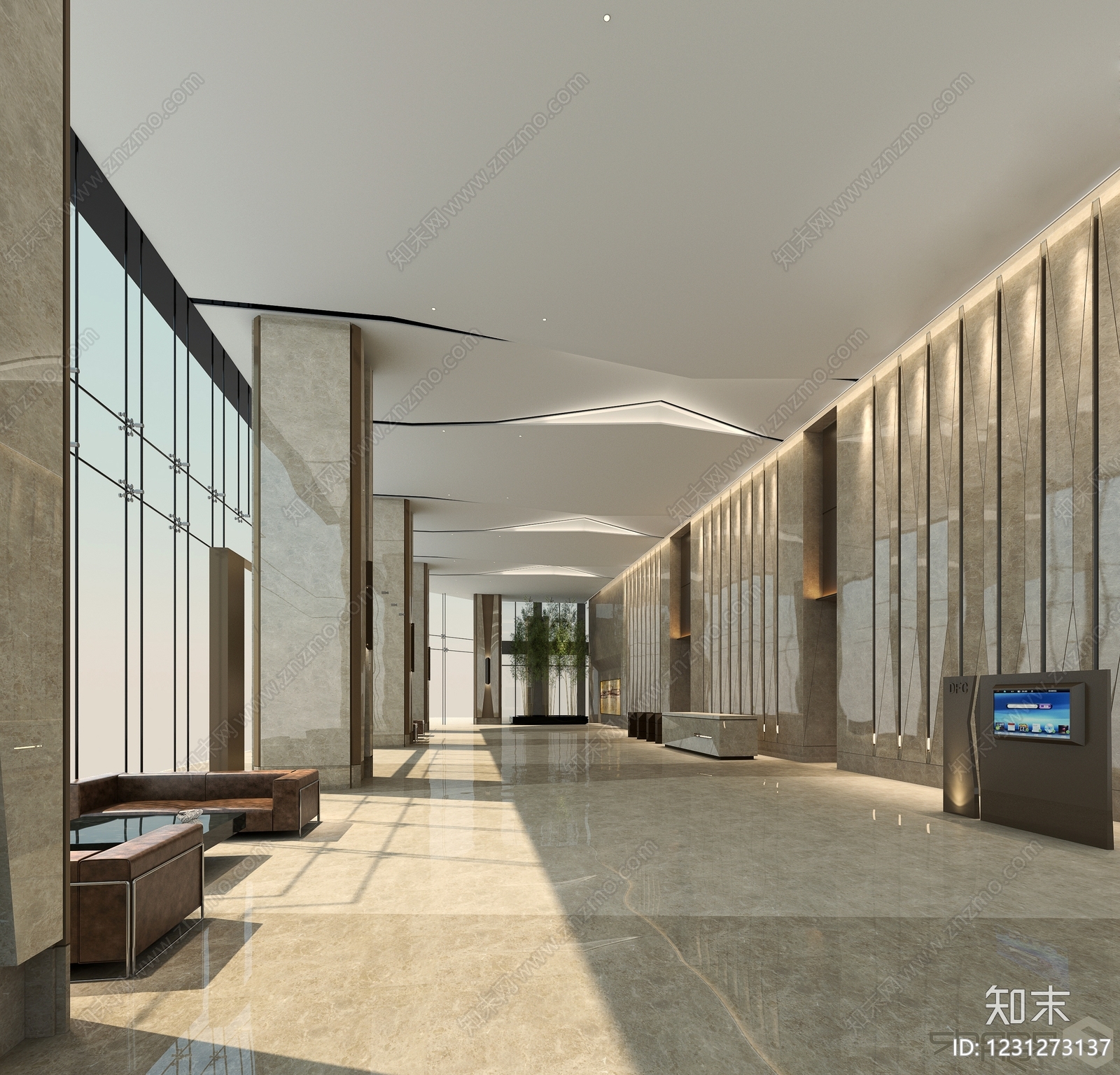 整体办公空间cad施工图下载【ID:1231273137】