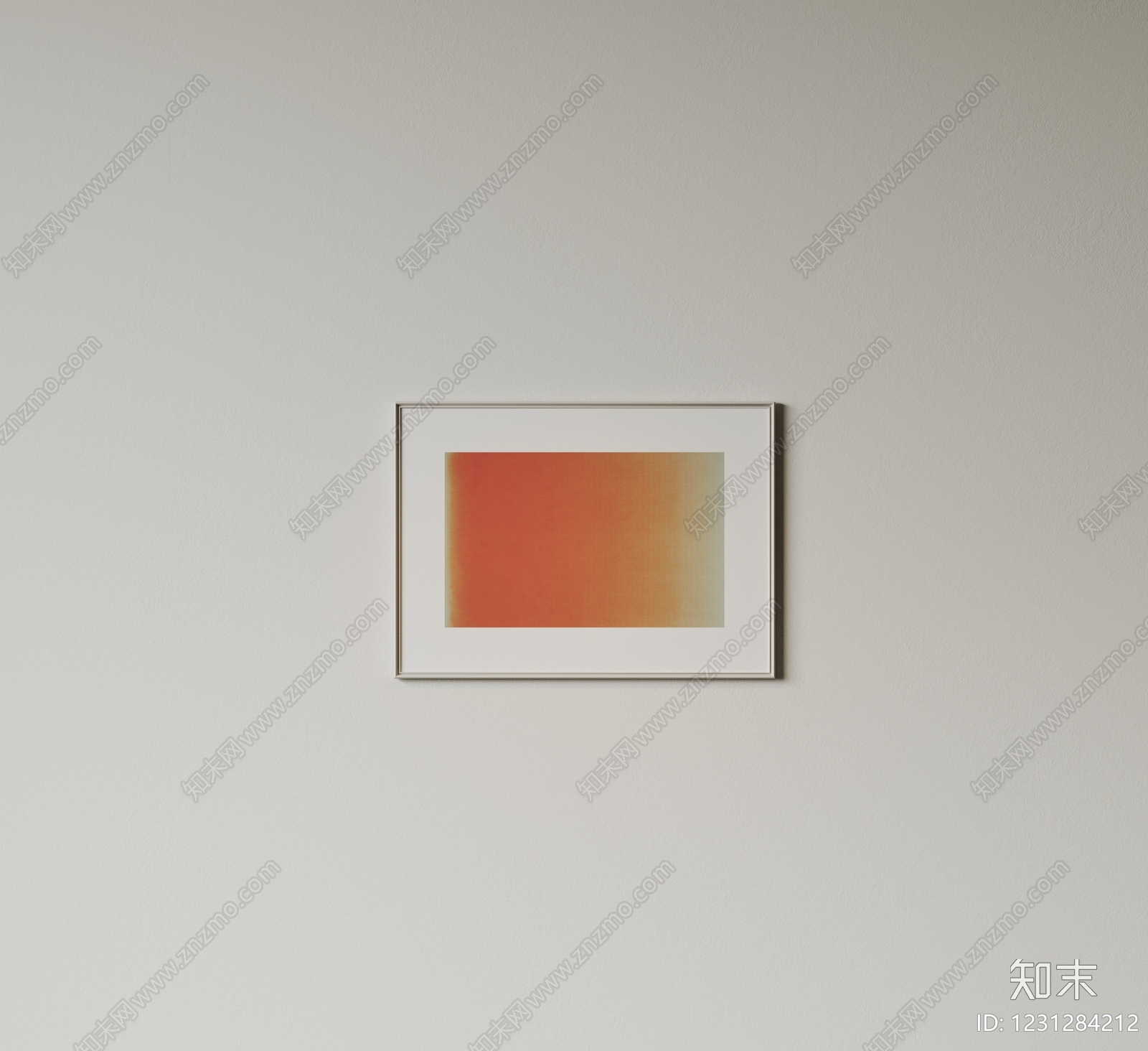 极简抽象画SU模型下载【ID:1231284212】