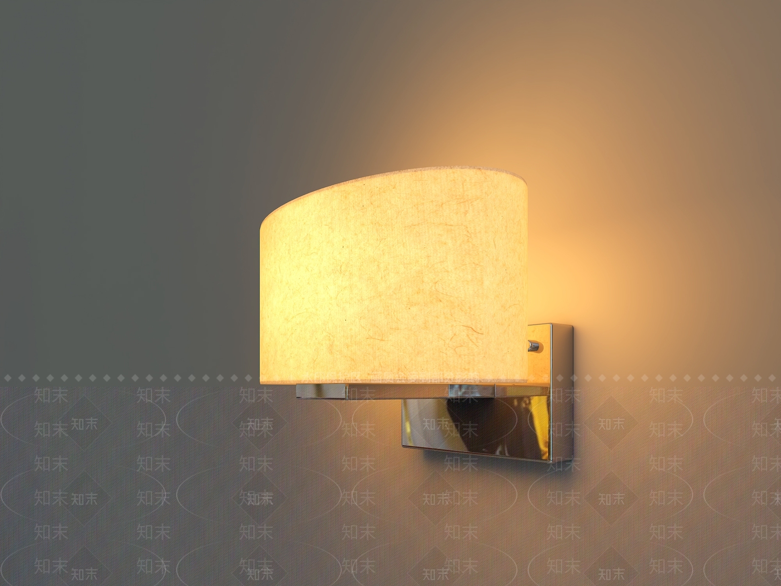 轻奢壁灯3D模型下载【ID:1231288465】