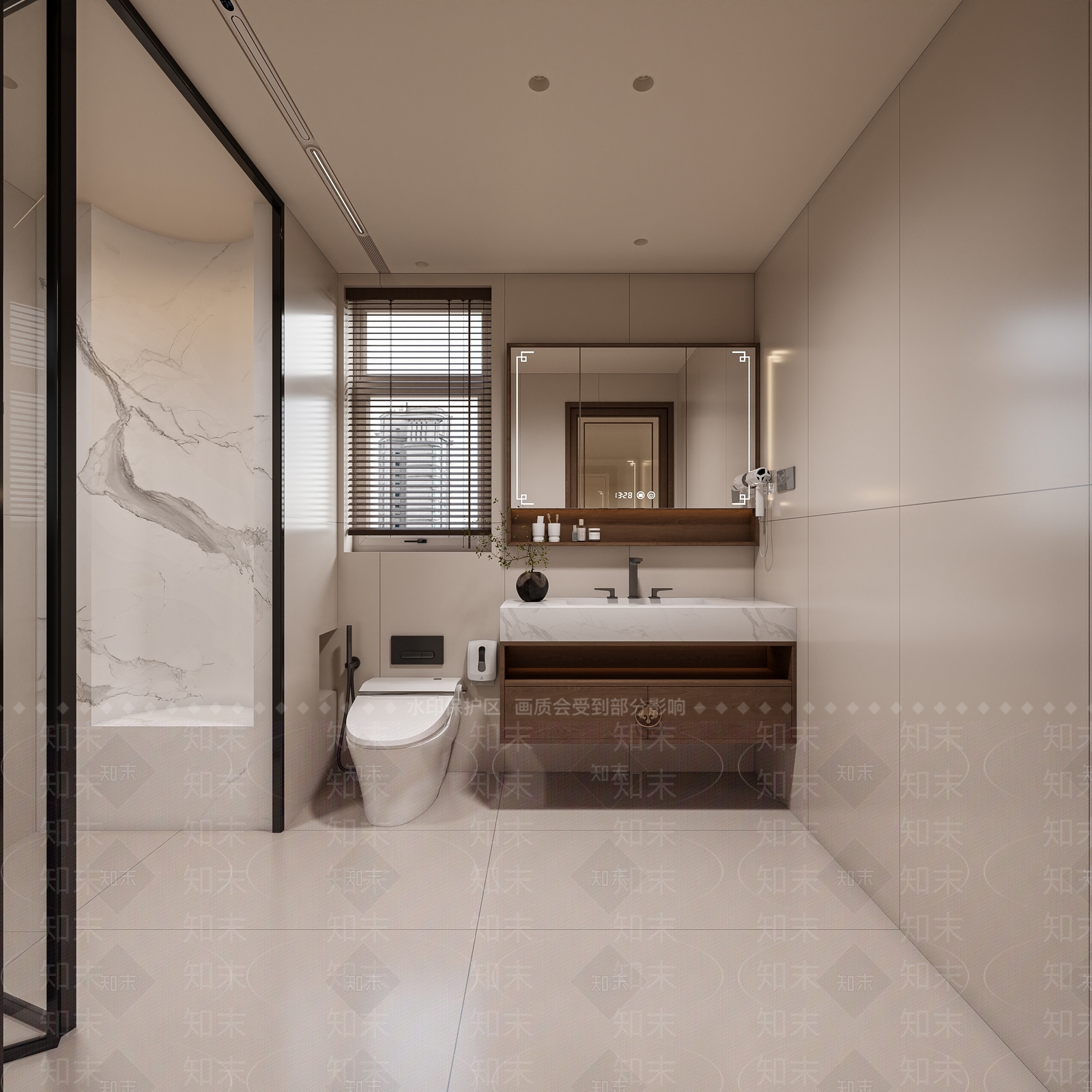 新中式主卧3D模型下载【ID:1231301623】