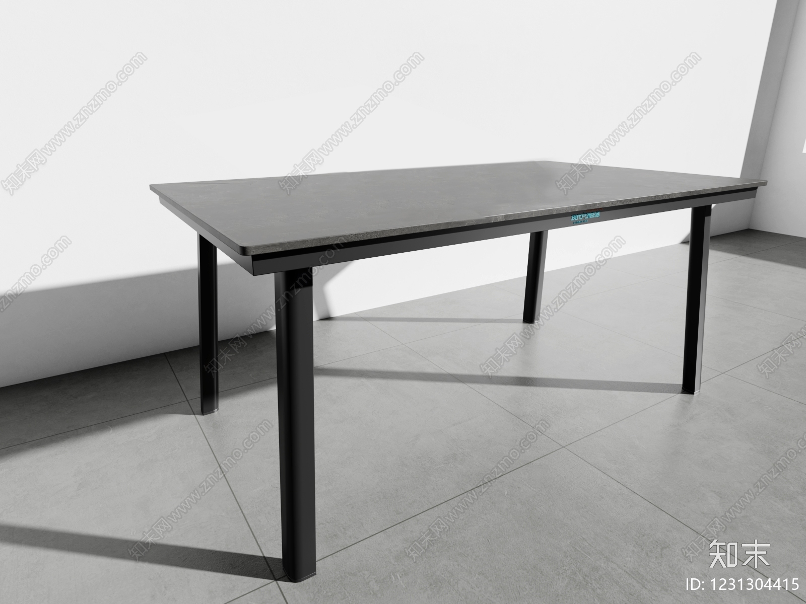 意式极简工作台3D模型下载【ID:1231304415】