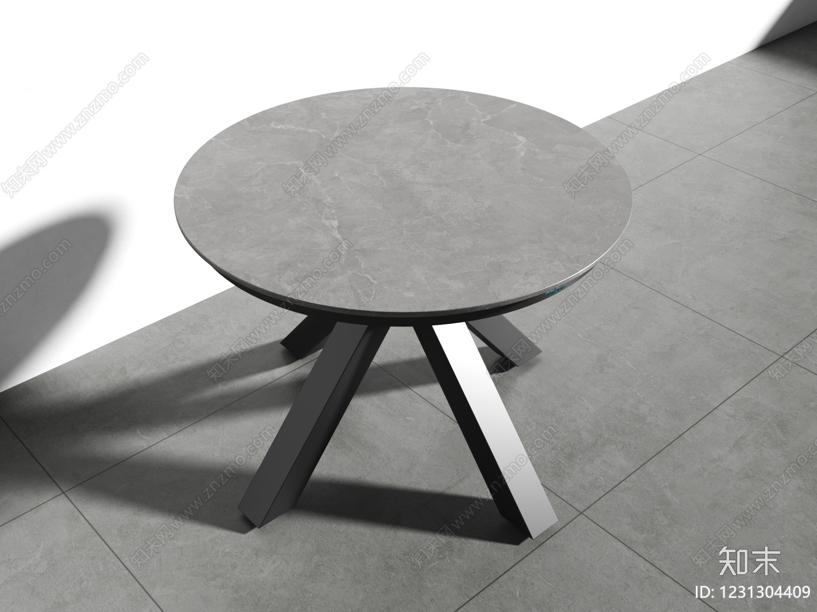 意式极简工作台3D模型下载【ID:1231304409】