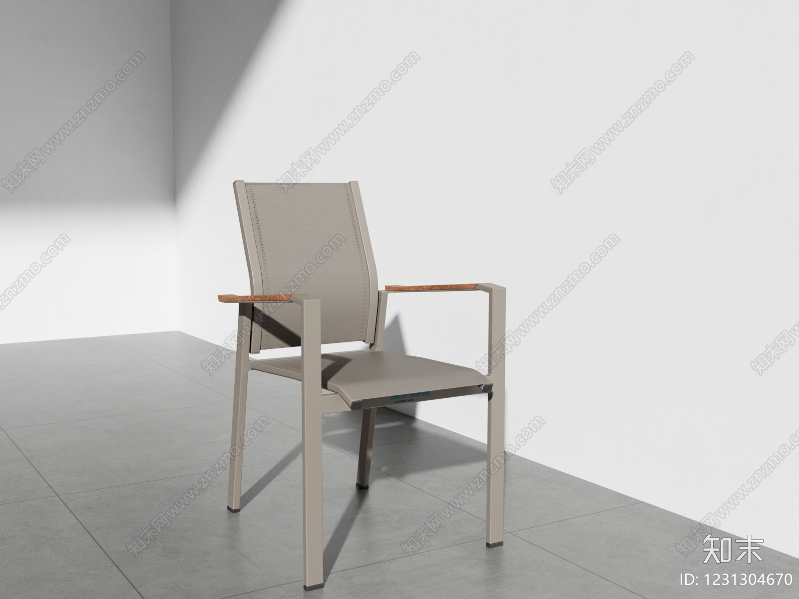现代简约户外椅3D模型下载【ID:1231304670】