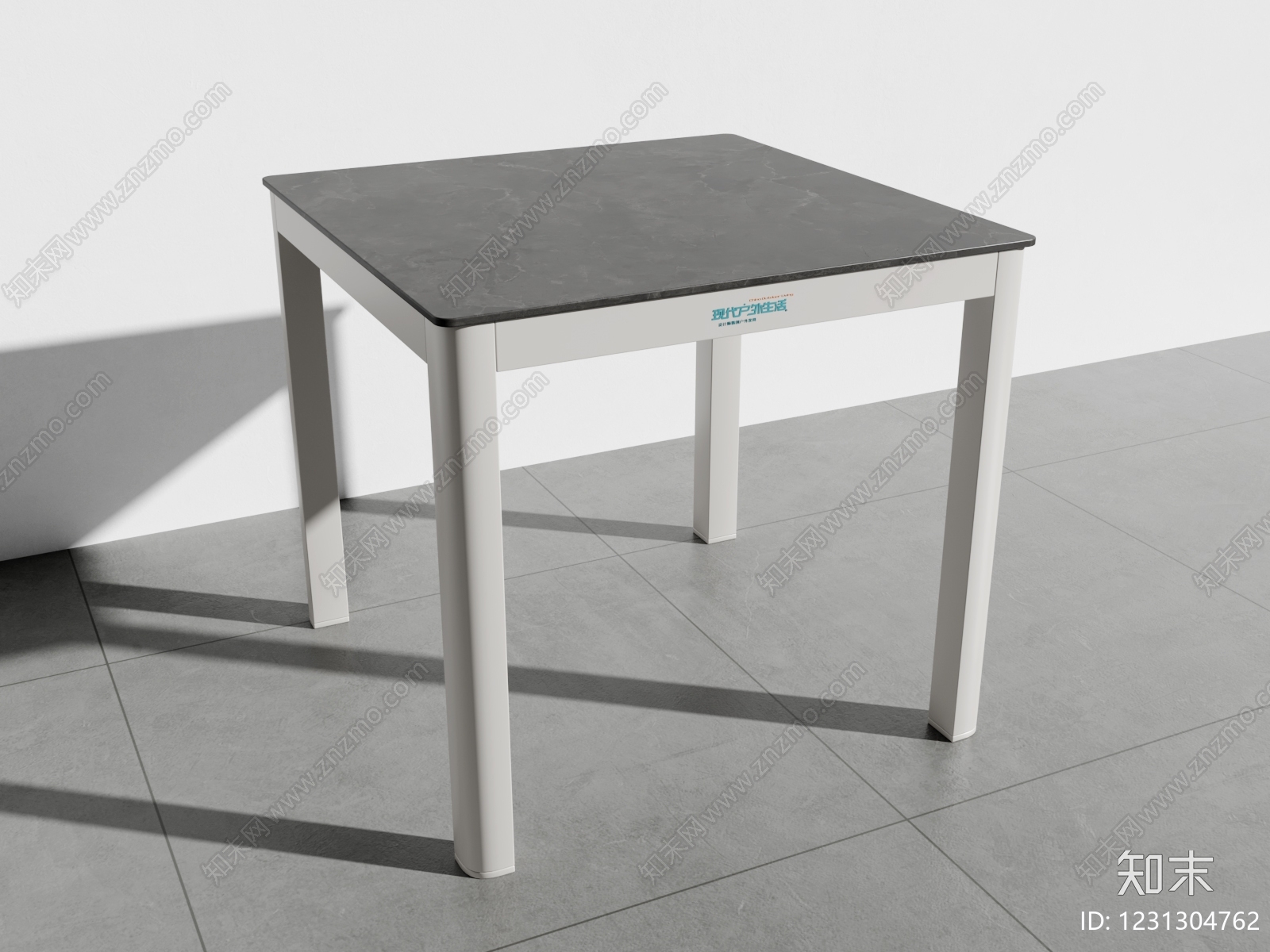 现代简约书桌3D模型下载【ID:1231304762】