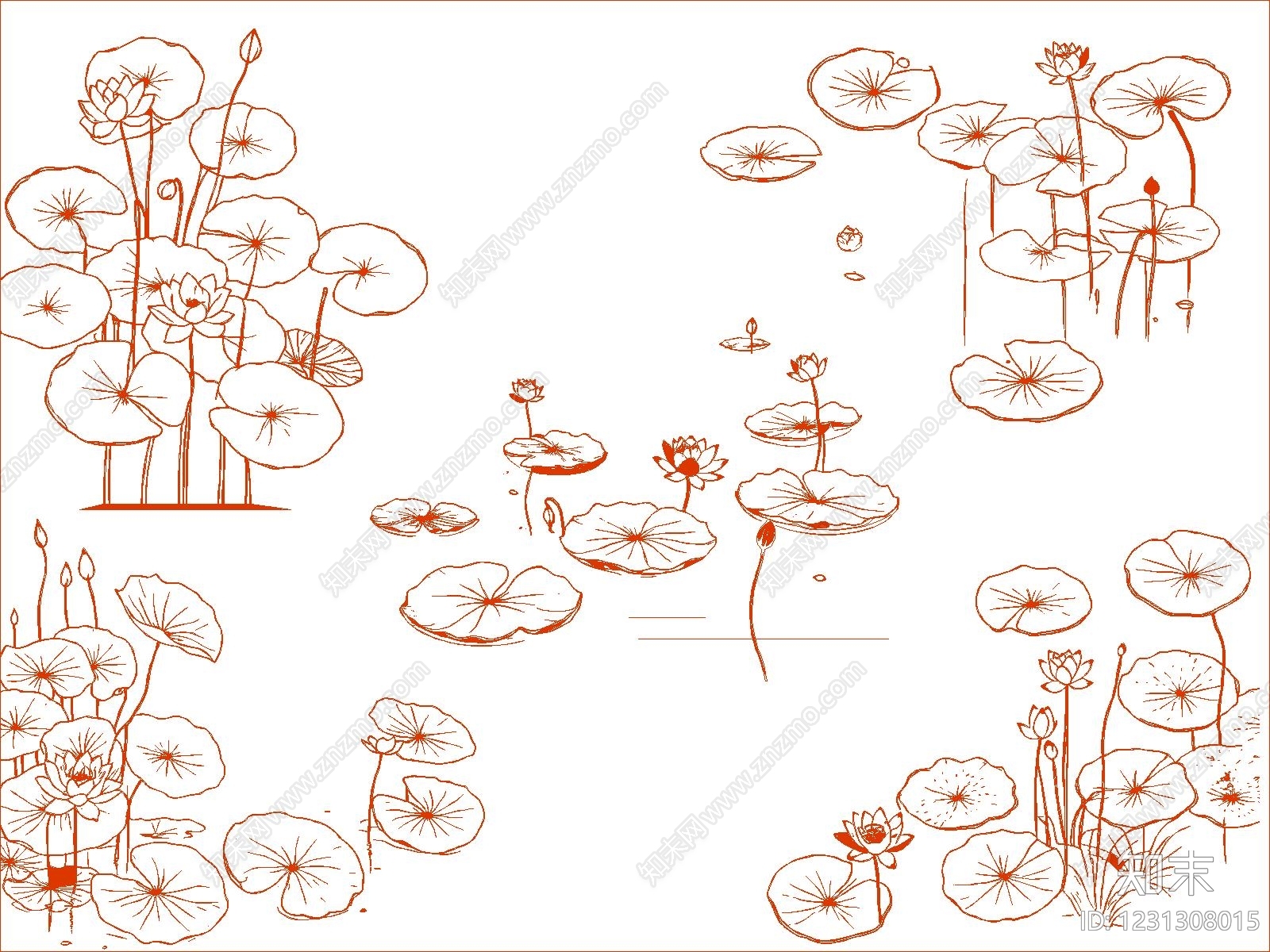 绿植CAD图纸