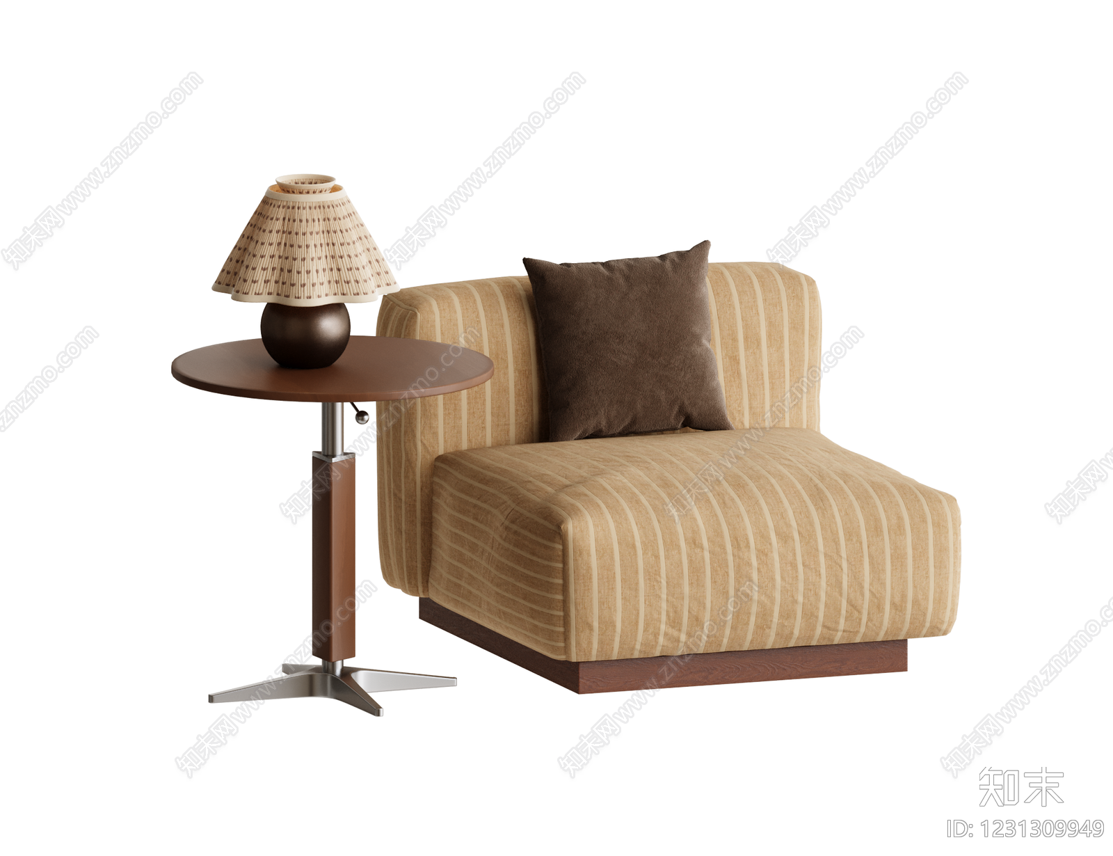 现代边几3D模型下载【ID:1231309949】