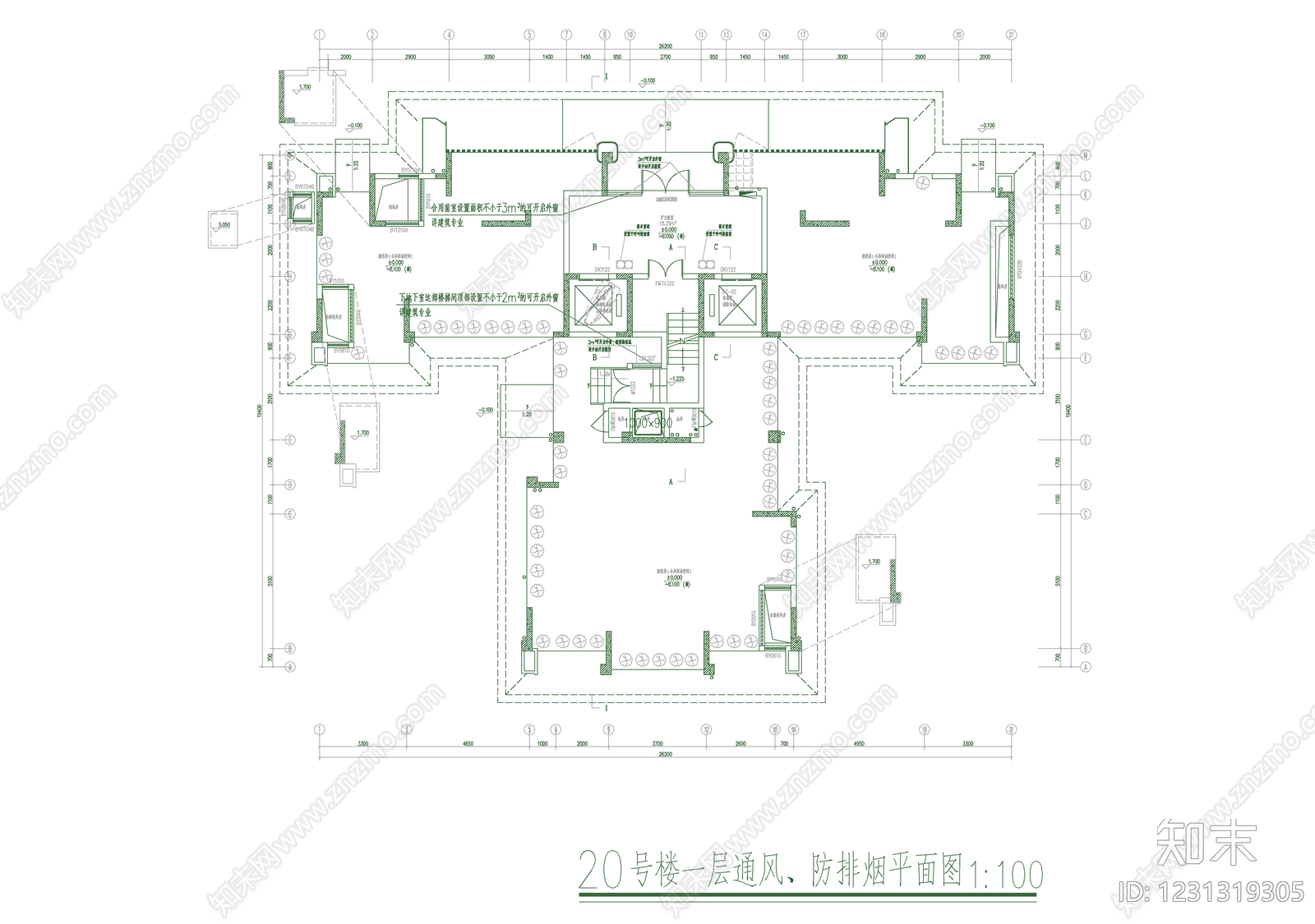 通风系统cad施工图下载【ID:1231319305】