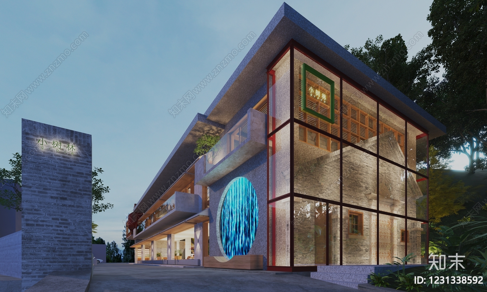 西餐厅cad施工图下载【ID:1231338592】