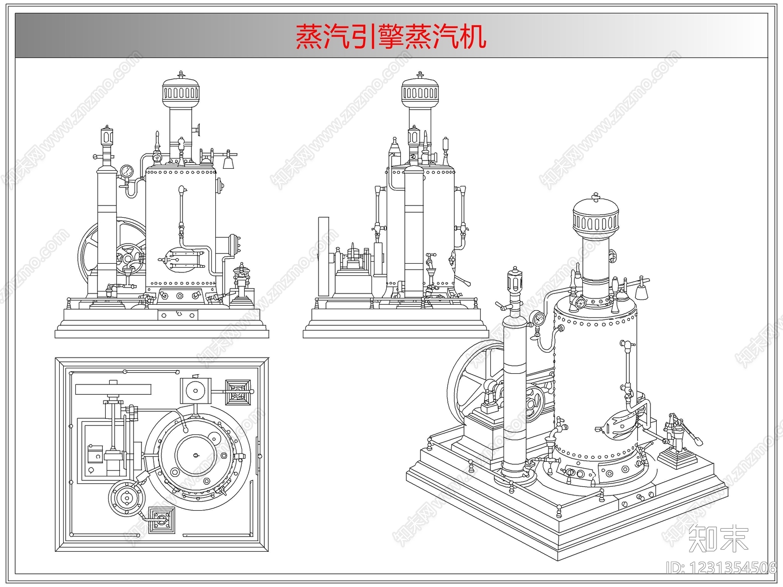 综合器材设备图库cad施工图下载【ID:1231354506】
