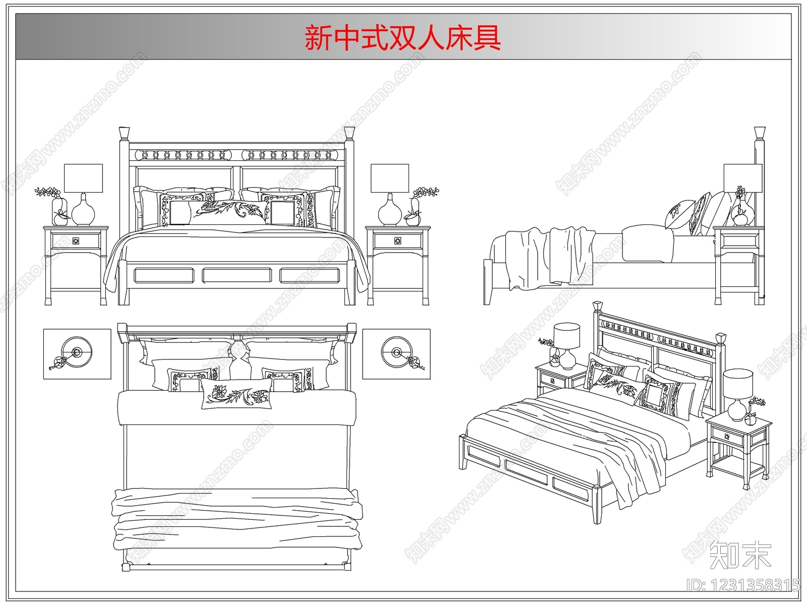 床cad施工图下载【ID:1231358315】