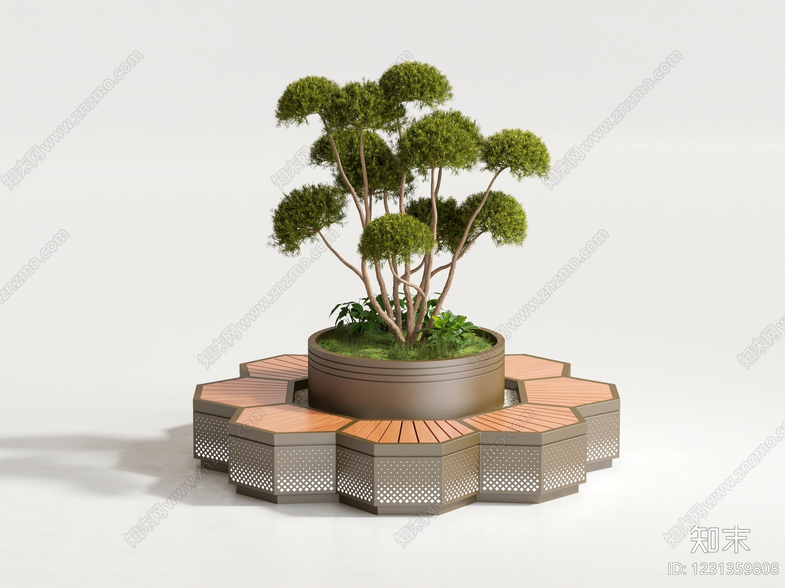 现代其他户外家具3D模型下载【ID:1231359808】