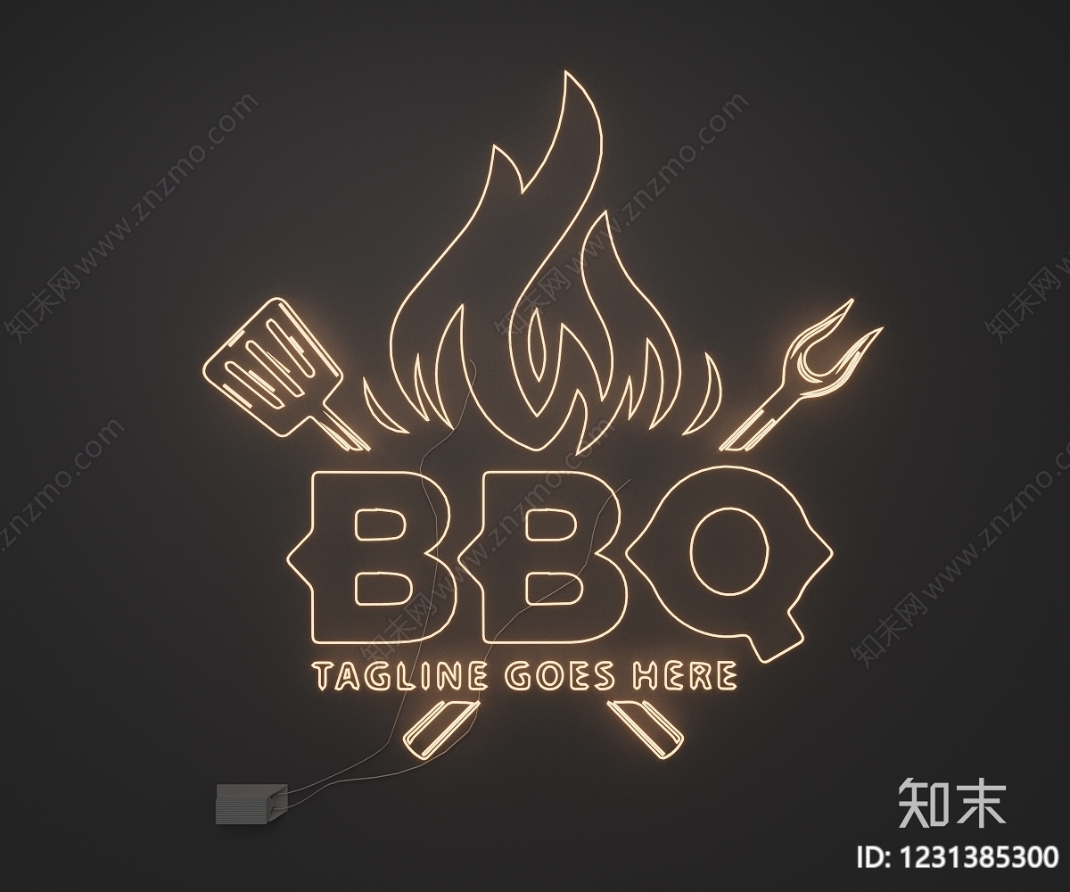 复古艺术装置SU模型下载【ID:1231385300】