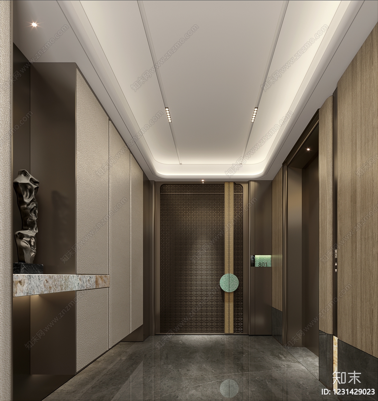 大平层cad施工图下载【ID:1231429023】