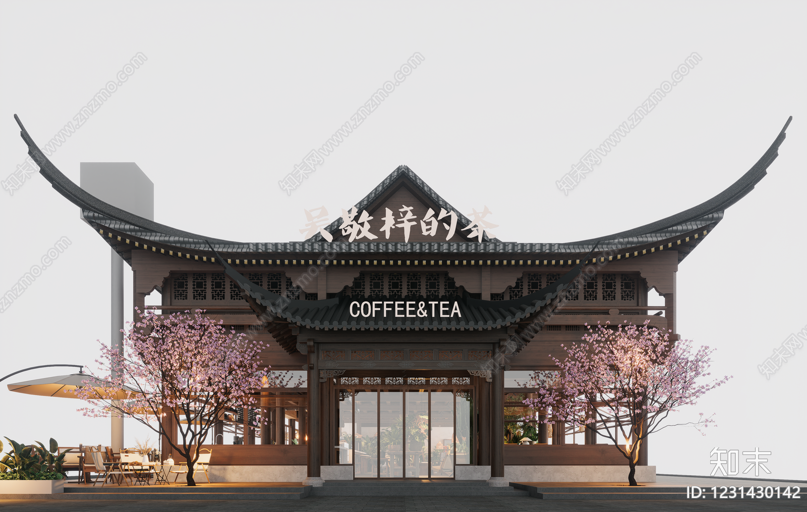 咖啡厅CAD图纸