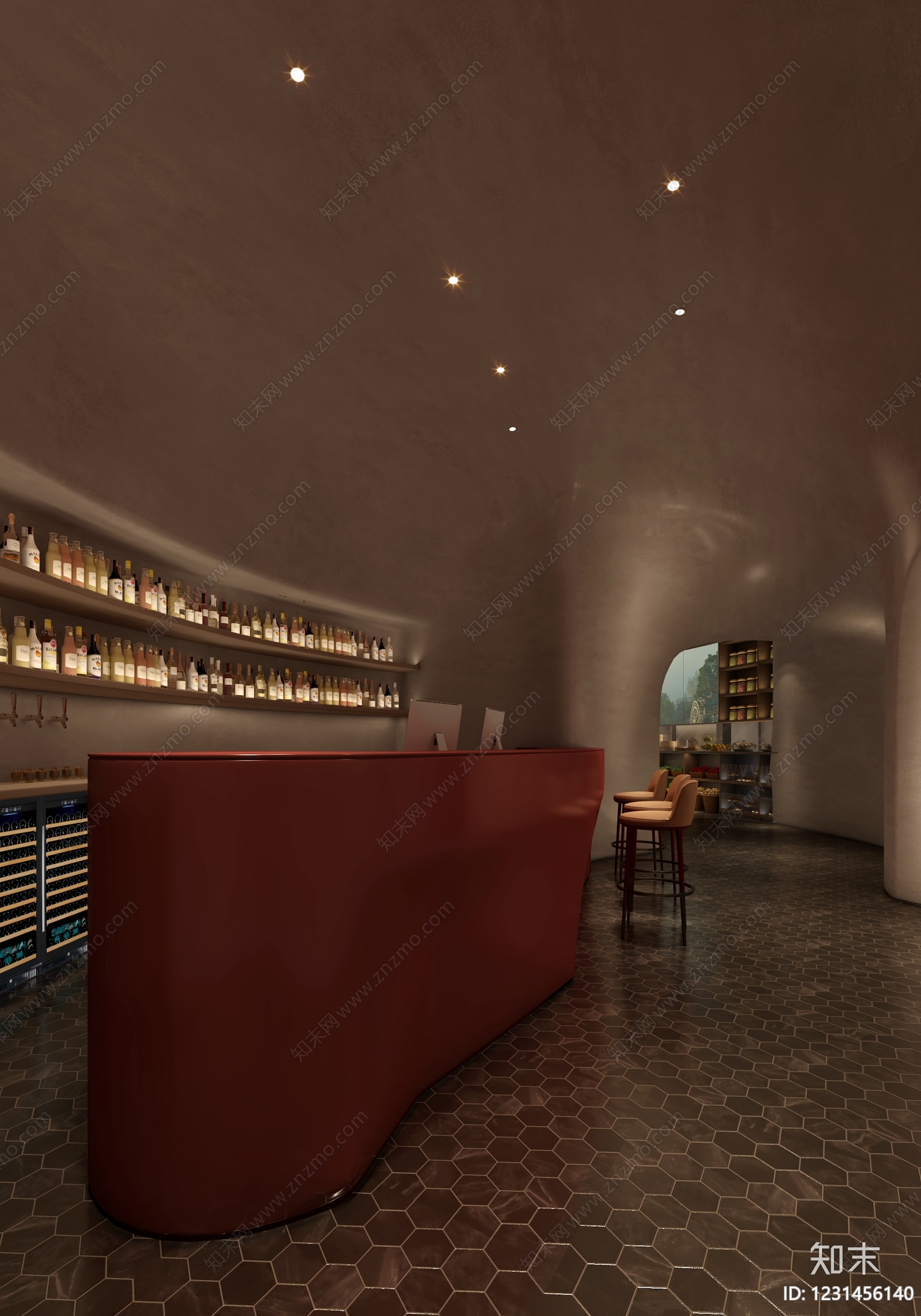 中餐厅cad施工图下载【ID:1231456140】