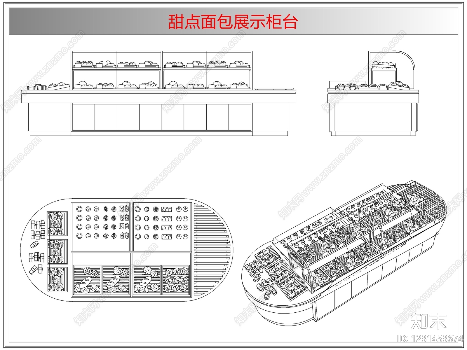 柜子cad施工图下载【ID:1231453674】