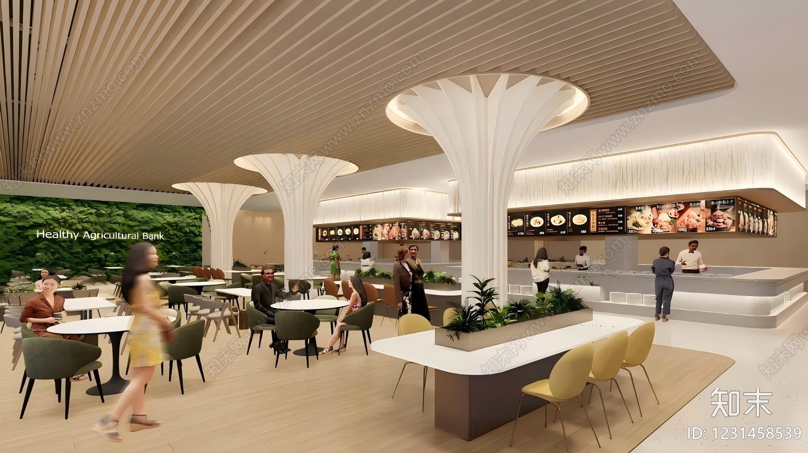 整体办公空间cad施工图下载【ID:1231458539】