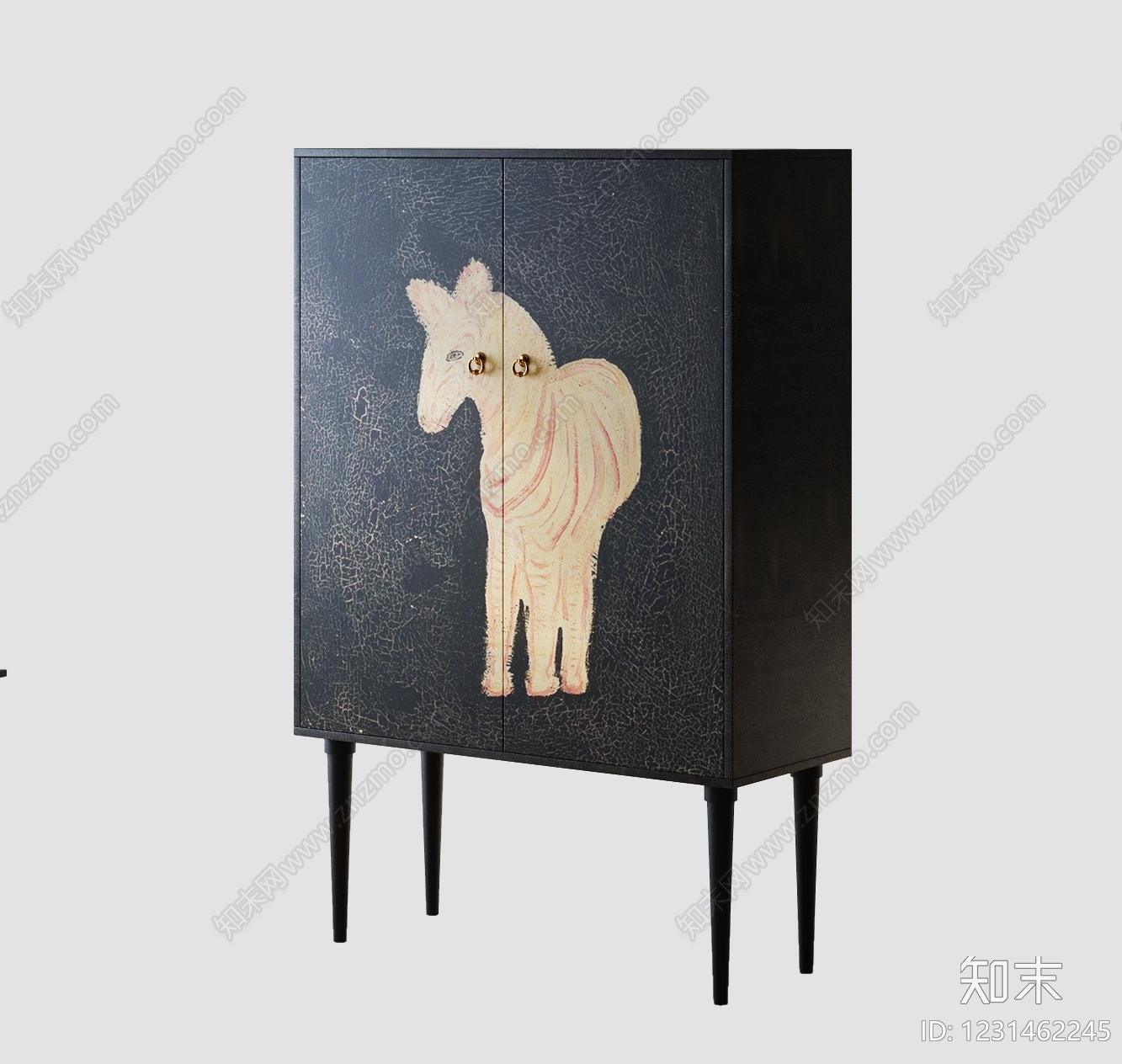 中古风储物柜SU模型下载【ID:1231462245】
