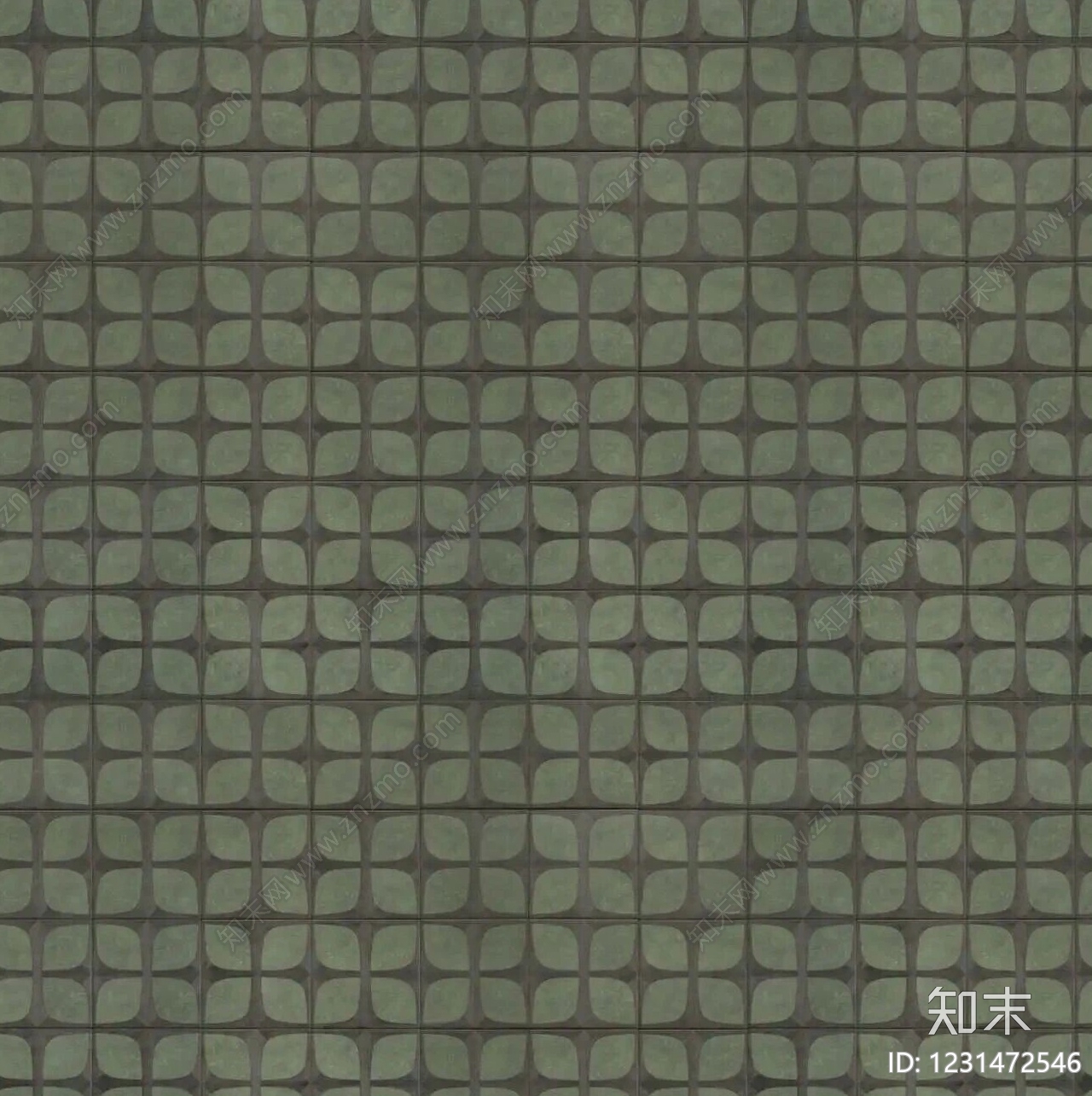 花纹砖高清贴图材质