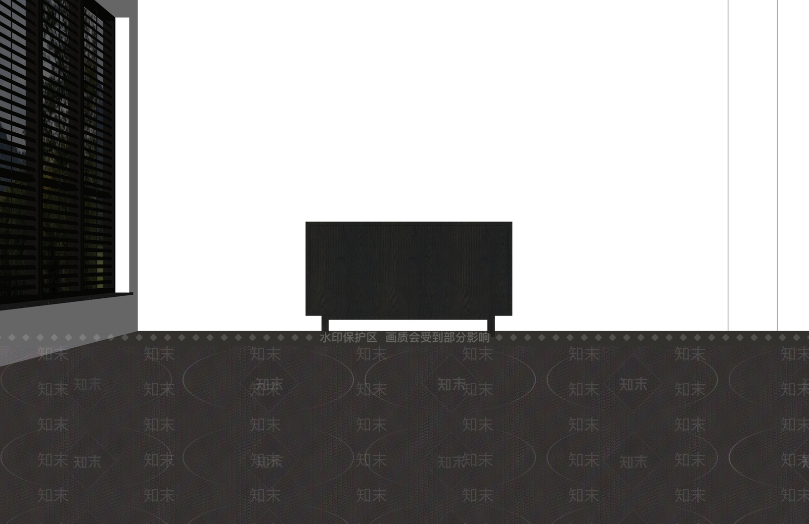 现代简约玄关柜SU模型下载【ID:1231482977】