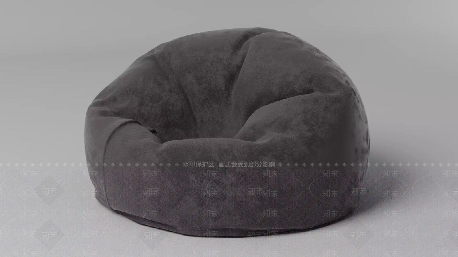 现代简约懒人沙发3D模型下载【ID:1231486154】
