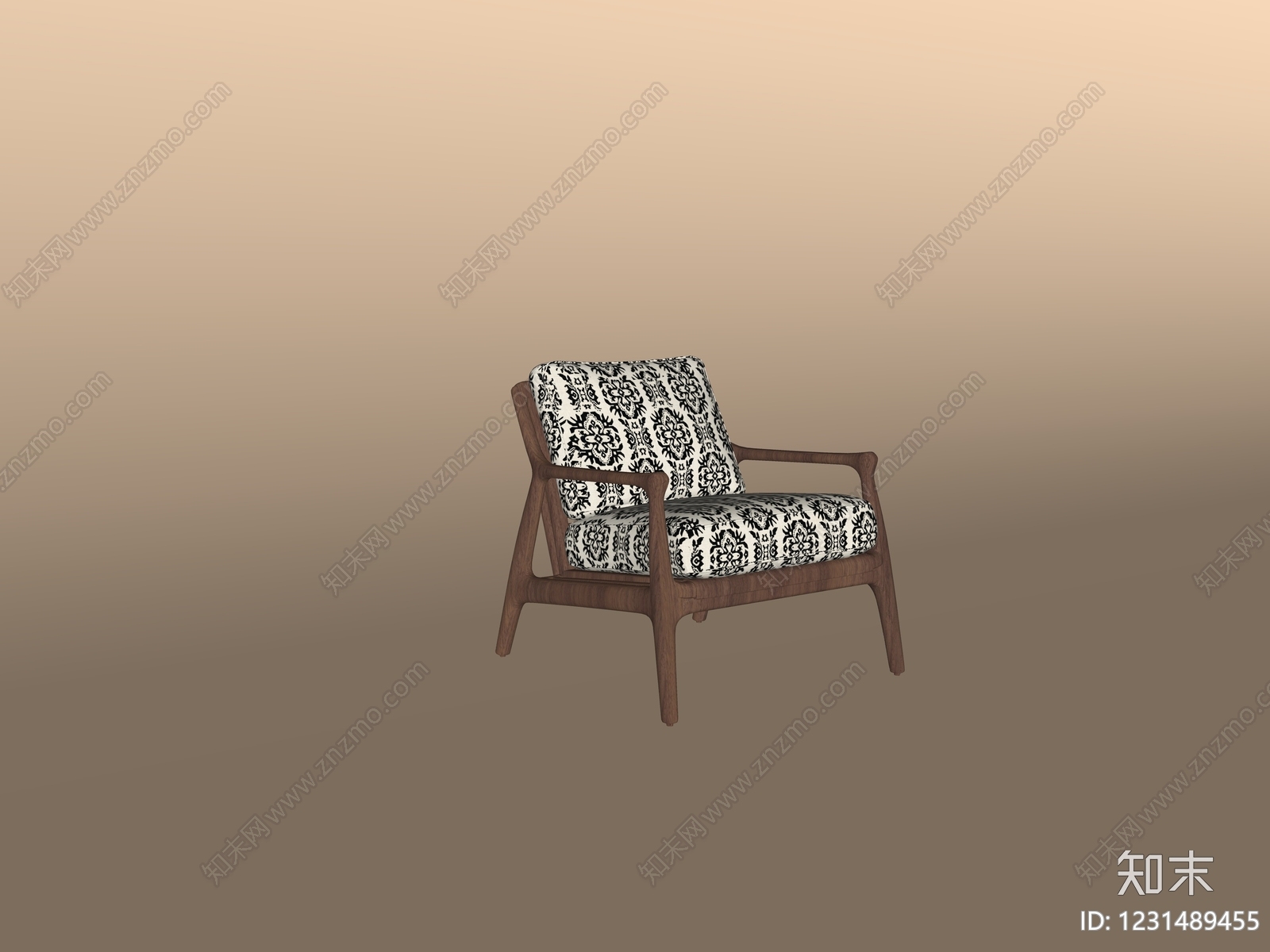 中古风休闲椅SU模型下载【ID:1231489455】