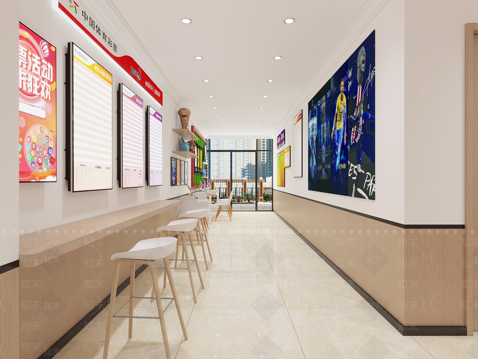 体育彩票店3D模型下载【ID:1231512300】