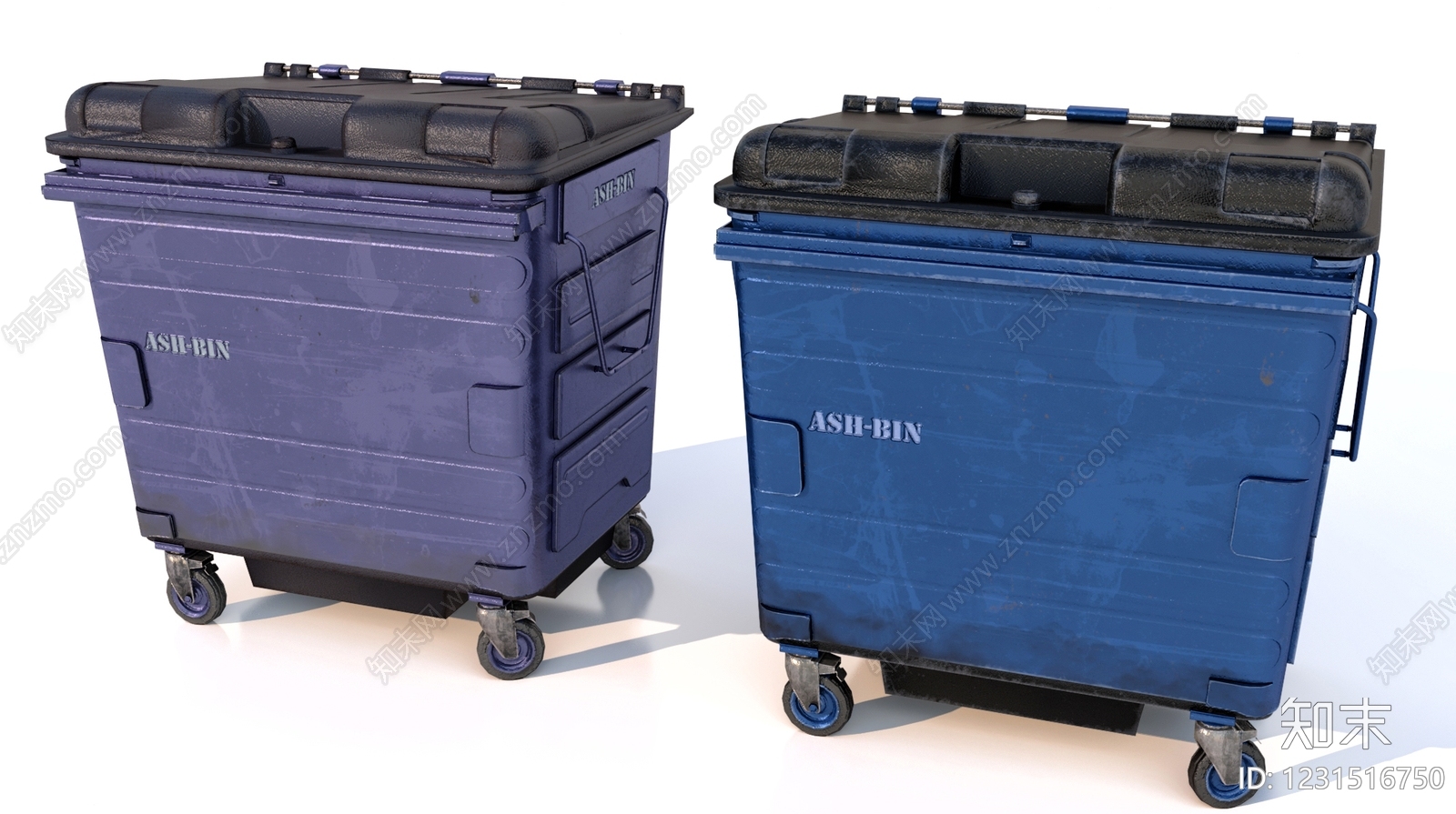 工业风公用器材3D模型下载【ID:1231516750】