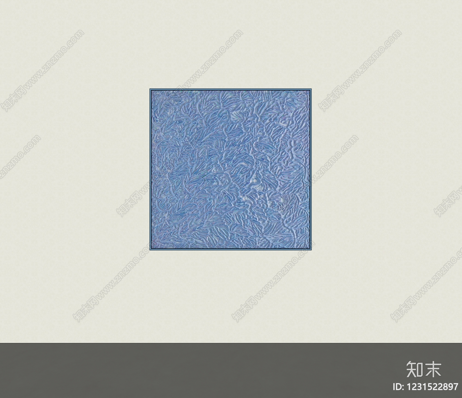 极简抽象画SU模型下载【ID:1231522897】