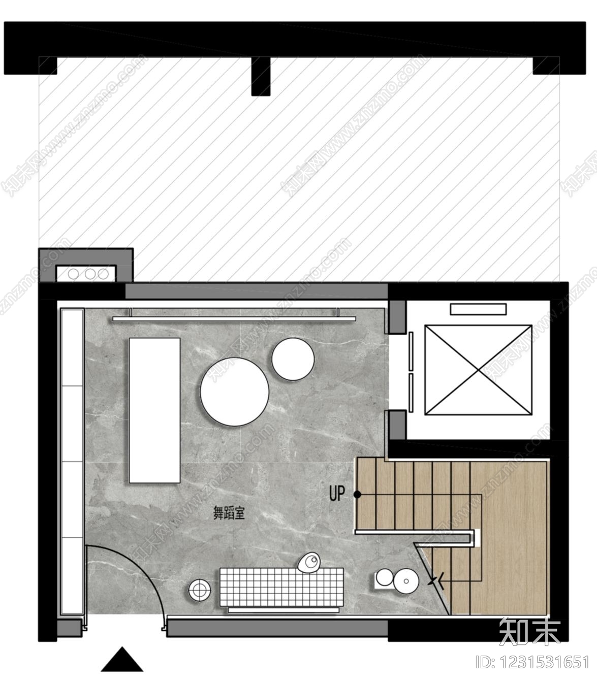 别墅建筑cad施工图下载【ID:1231531651】