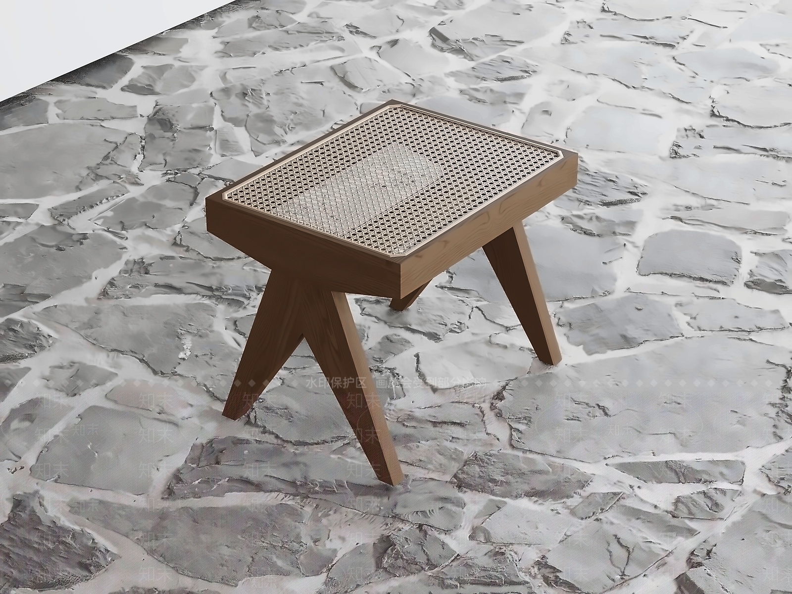 中古风其他凳子3D模型下载【ID:1231553290】