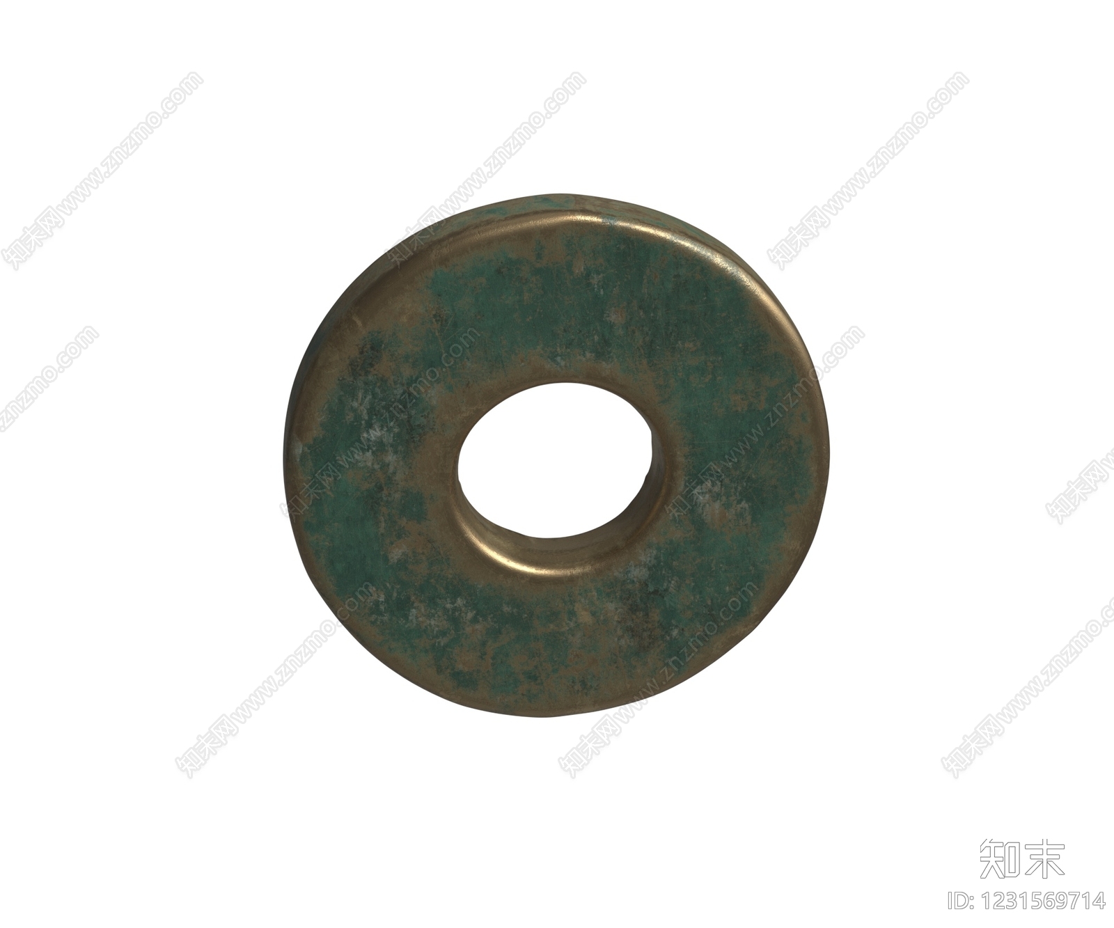 中式雕塑摆件3D模型下载【ID:1231569714】