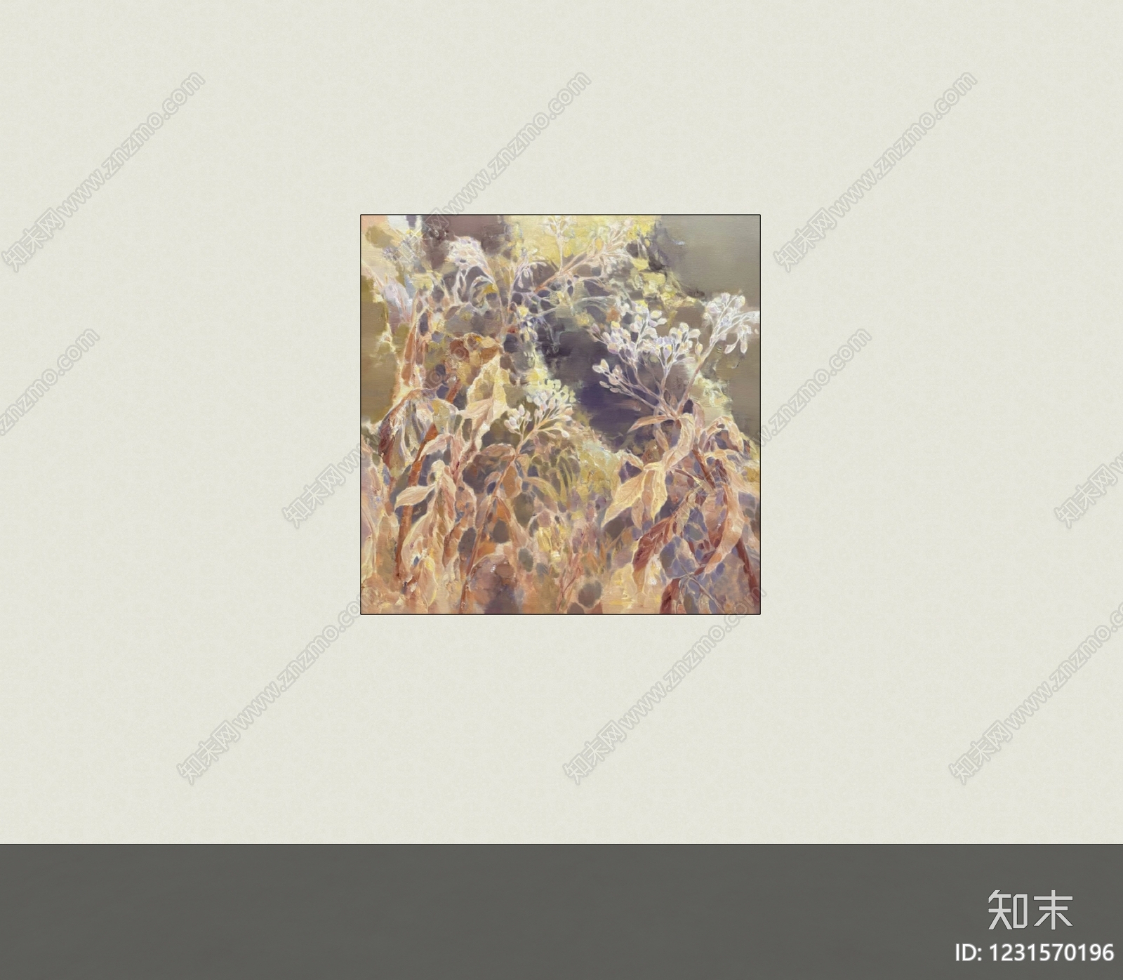 极简油画SU模型下载【ID:1231570196】