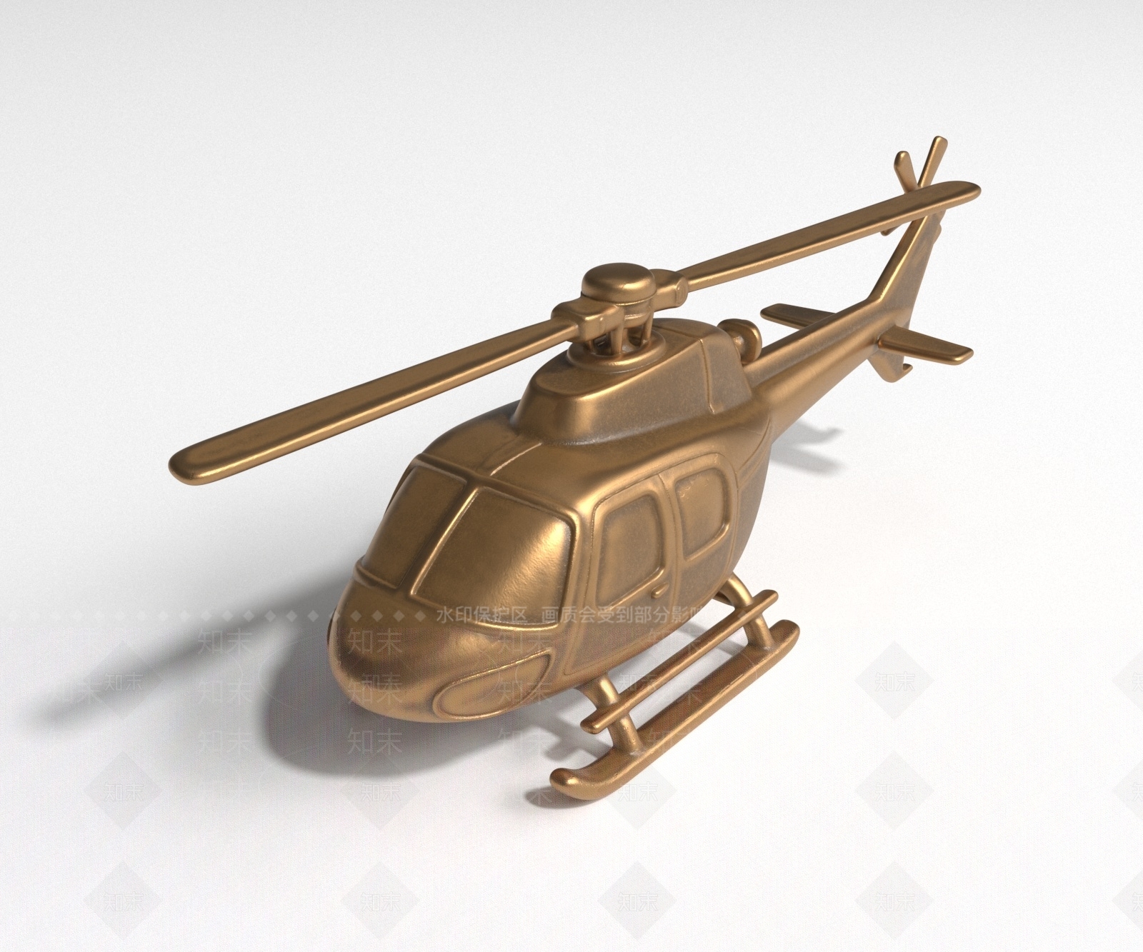 轻奢雕塑摆件3D模型下载【ID:1231571887】