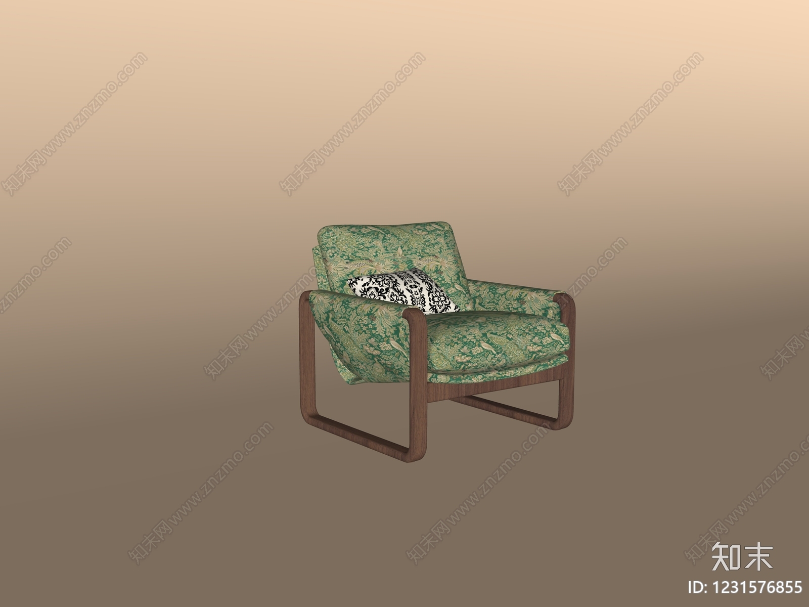 中古风休闲椅SU模型下载【ID:1231576855】