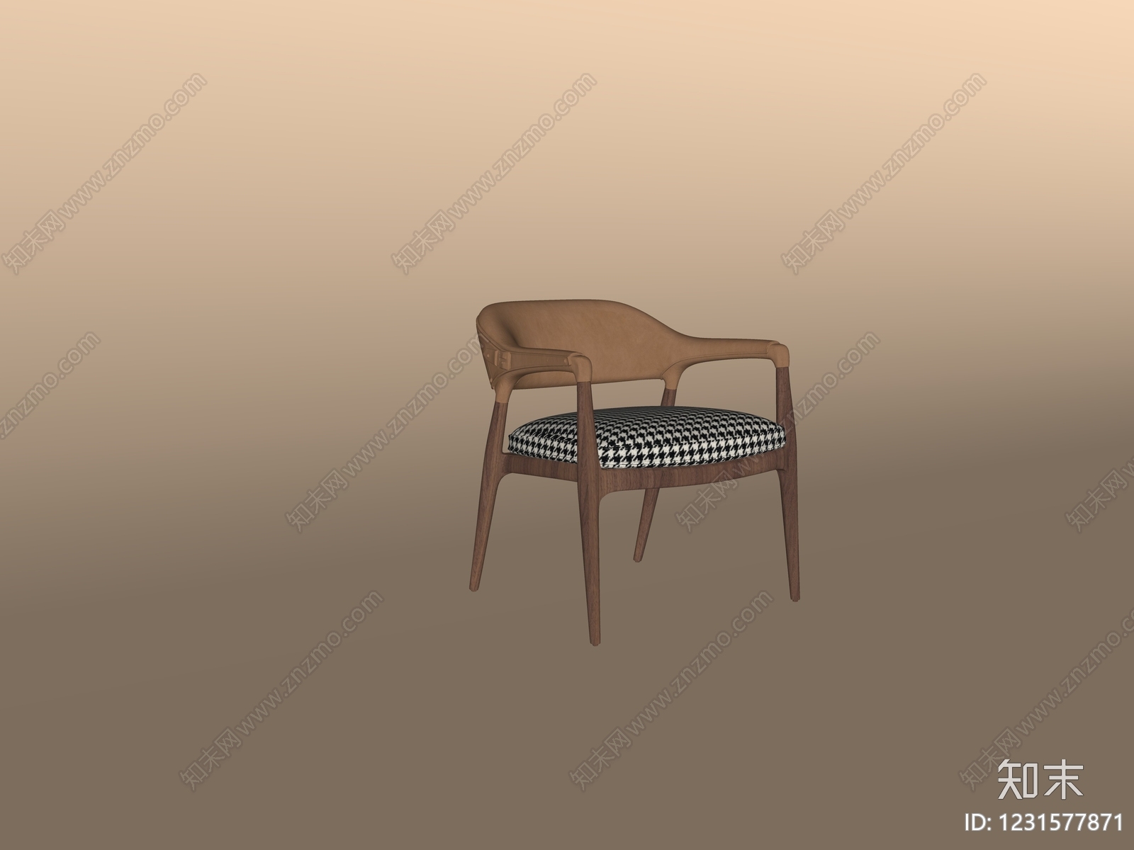 中古风餐椅SU模型下载【ID:1231577871】