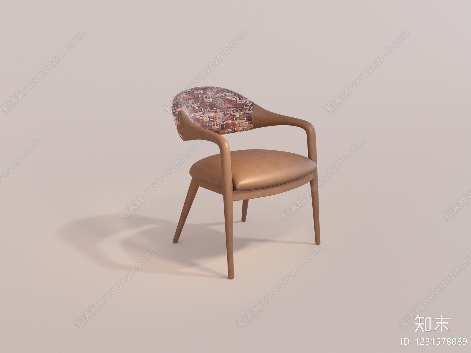 中古风餐椅SU模型下载【ID:1231578089】
