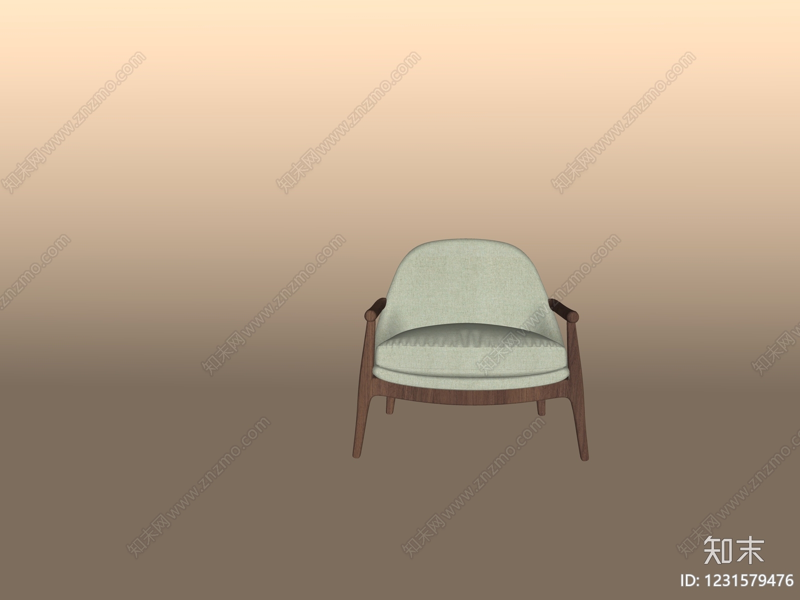 中古风休闲椅SU模型下载【ID:1231579476】